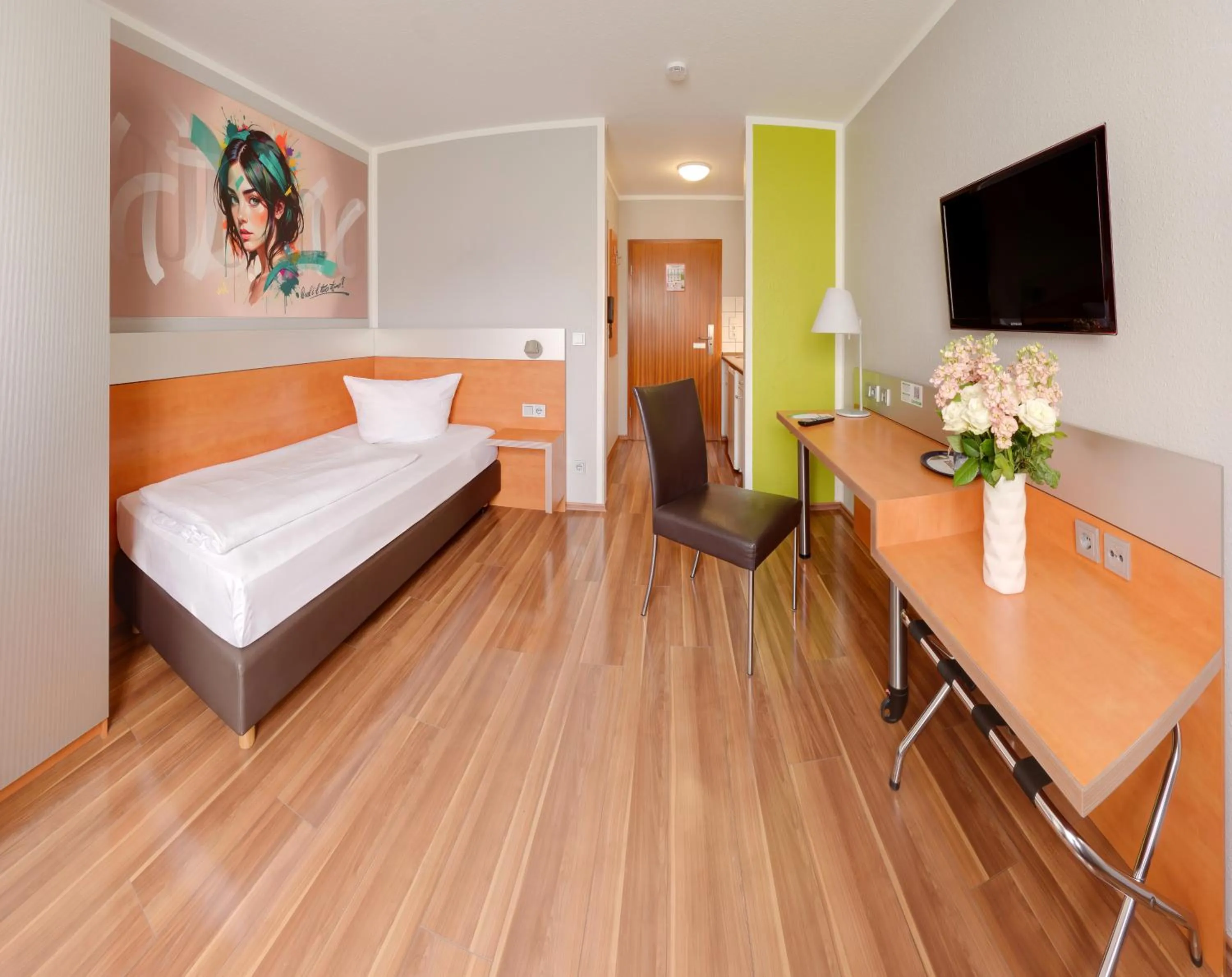 Business Single Room in attimo Hotel Stuttgart***S