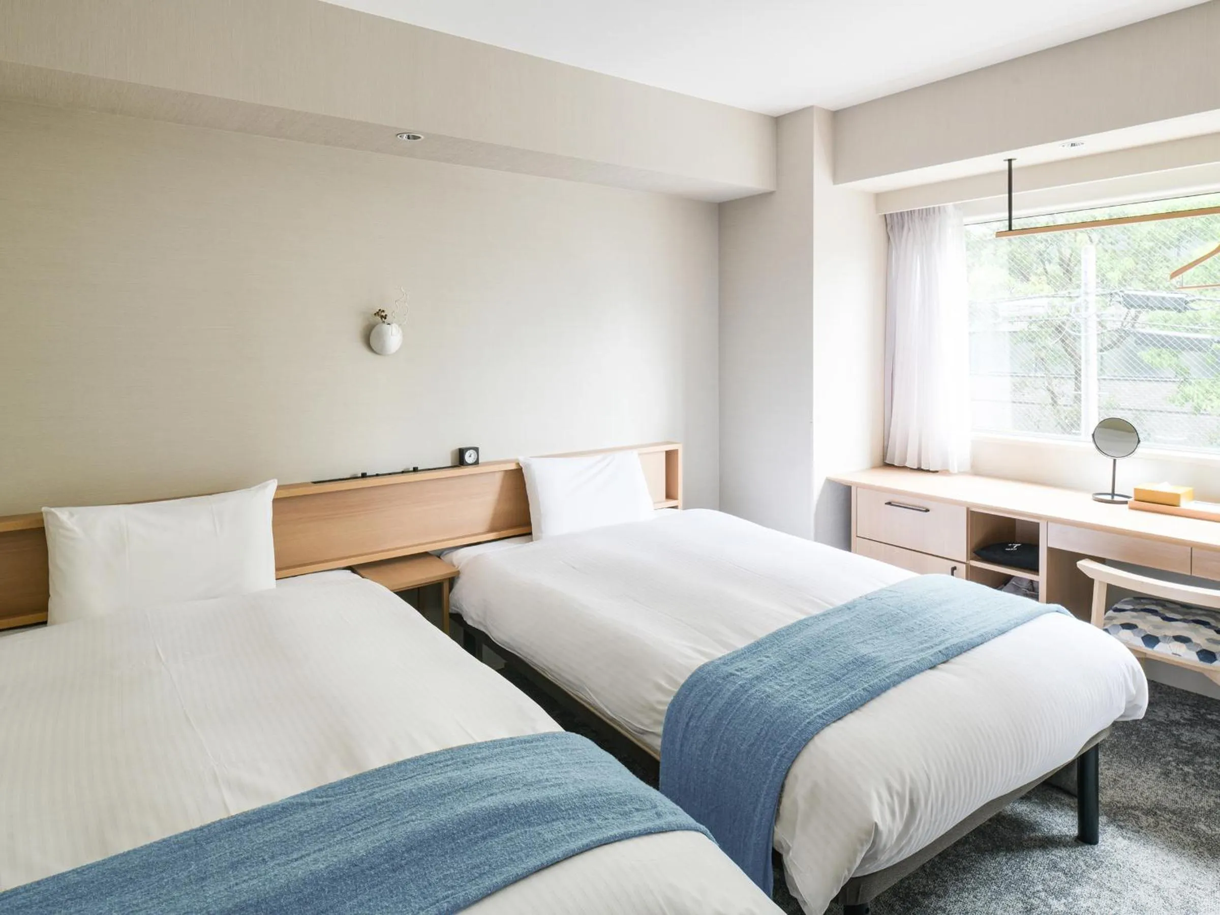 Standard Twin Room - Non-Smoking in REF Kyoto Hachijoguchi by VESSEL HOTELS