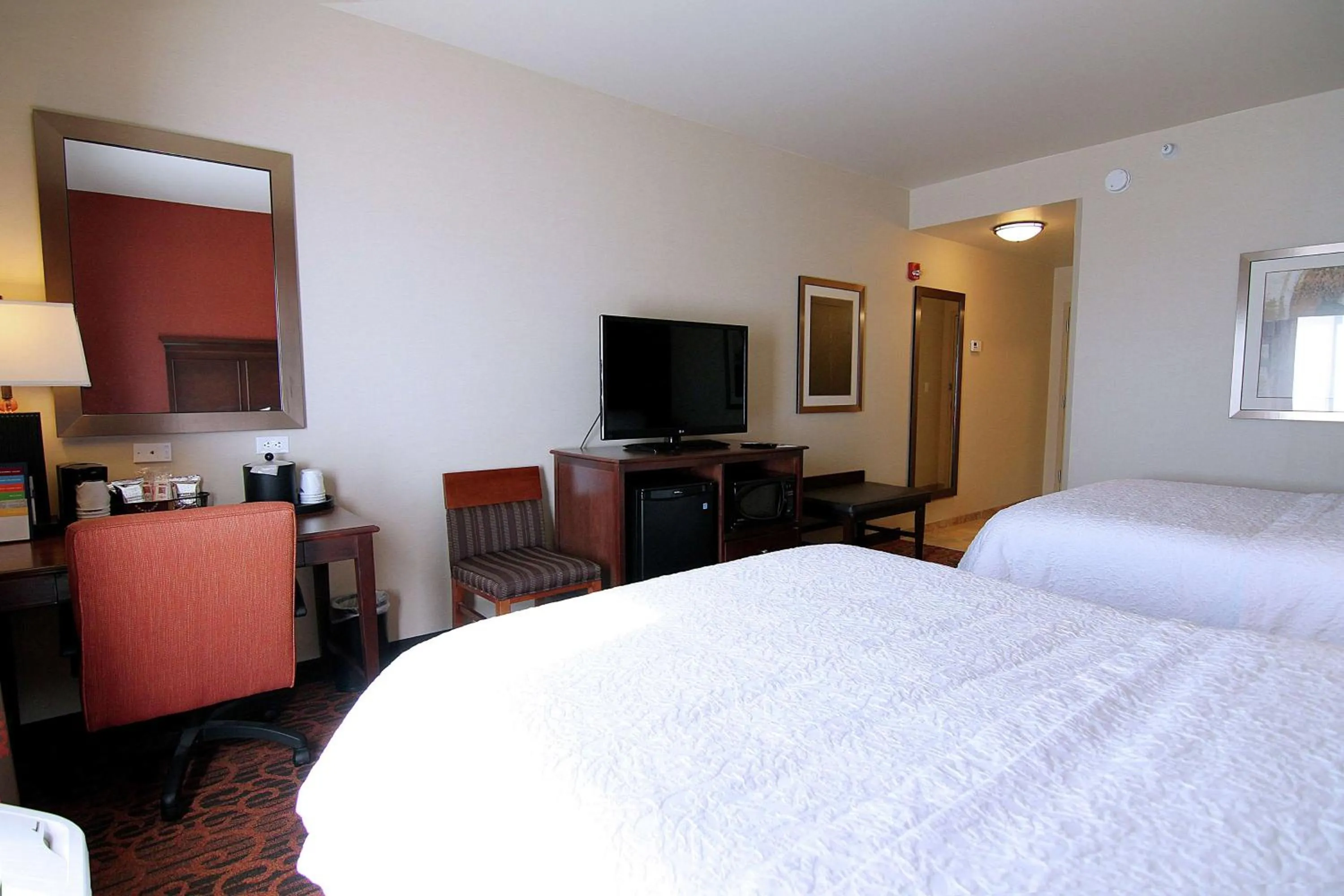 Queen Room with Two Queen Beds - Non-Smoking in Hampton Inn & Suites Grand Forks