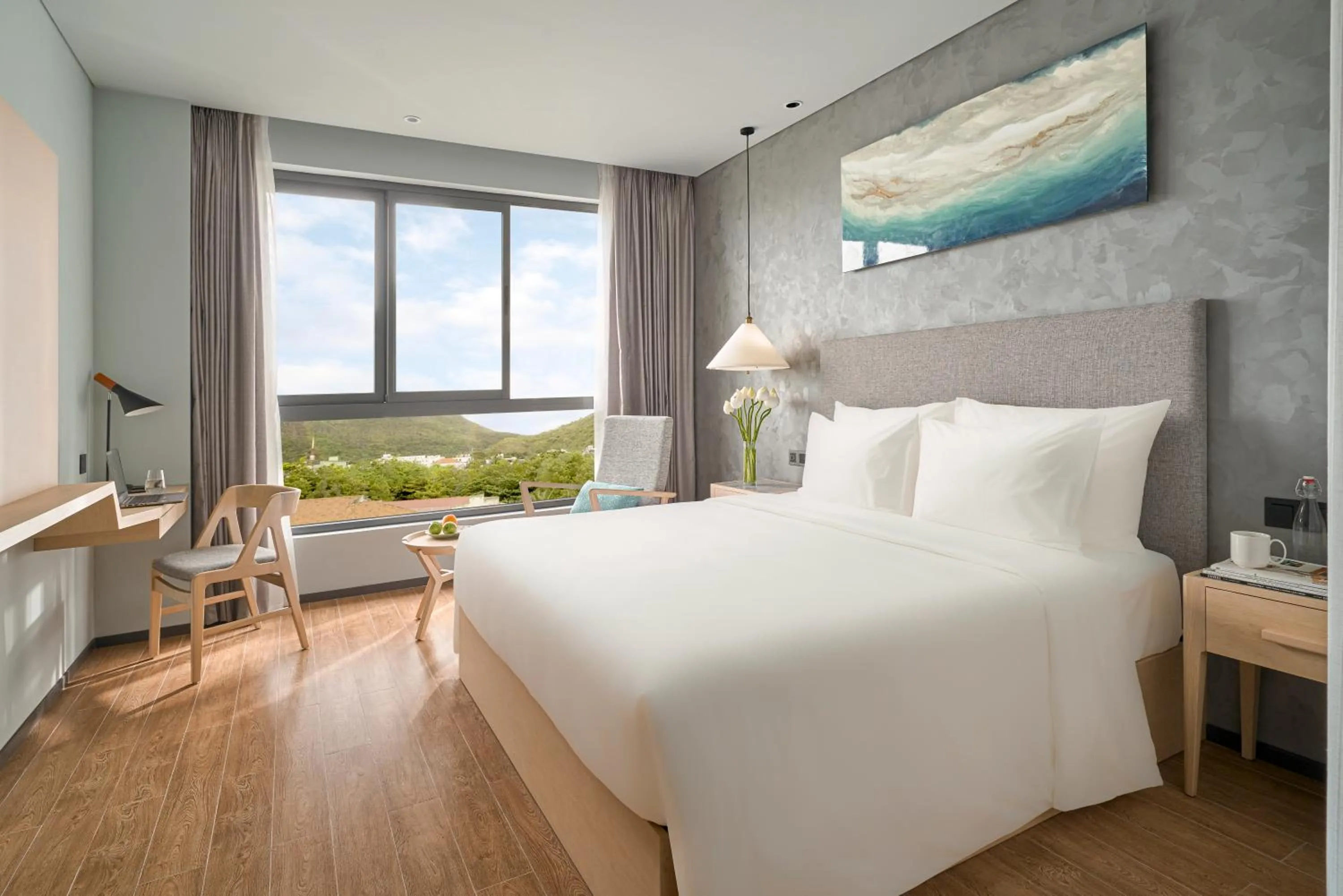 Deluxe Double Room with City View (Include Welcome drink & Airport shuttle bus) in The Secret Con Dao