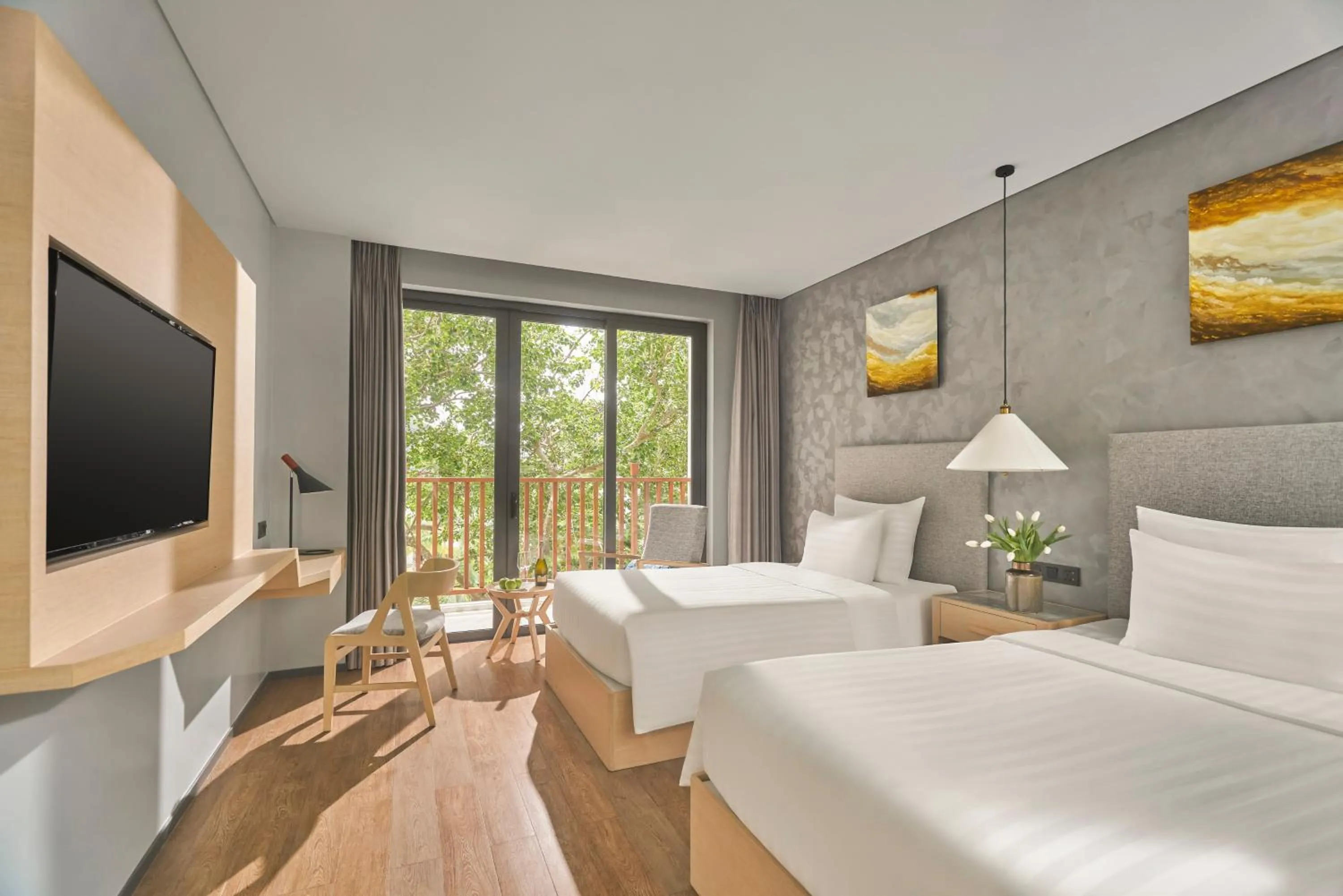 Twin Room with Balcony in The Secret Con Dao