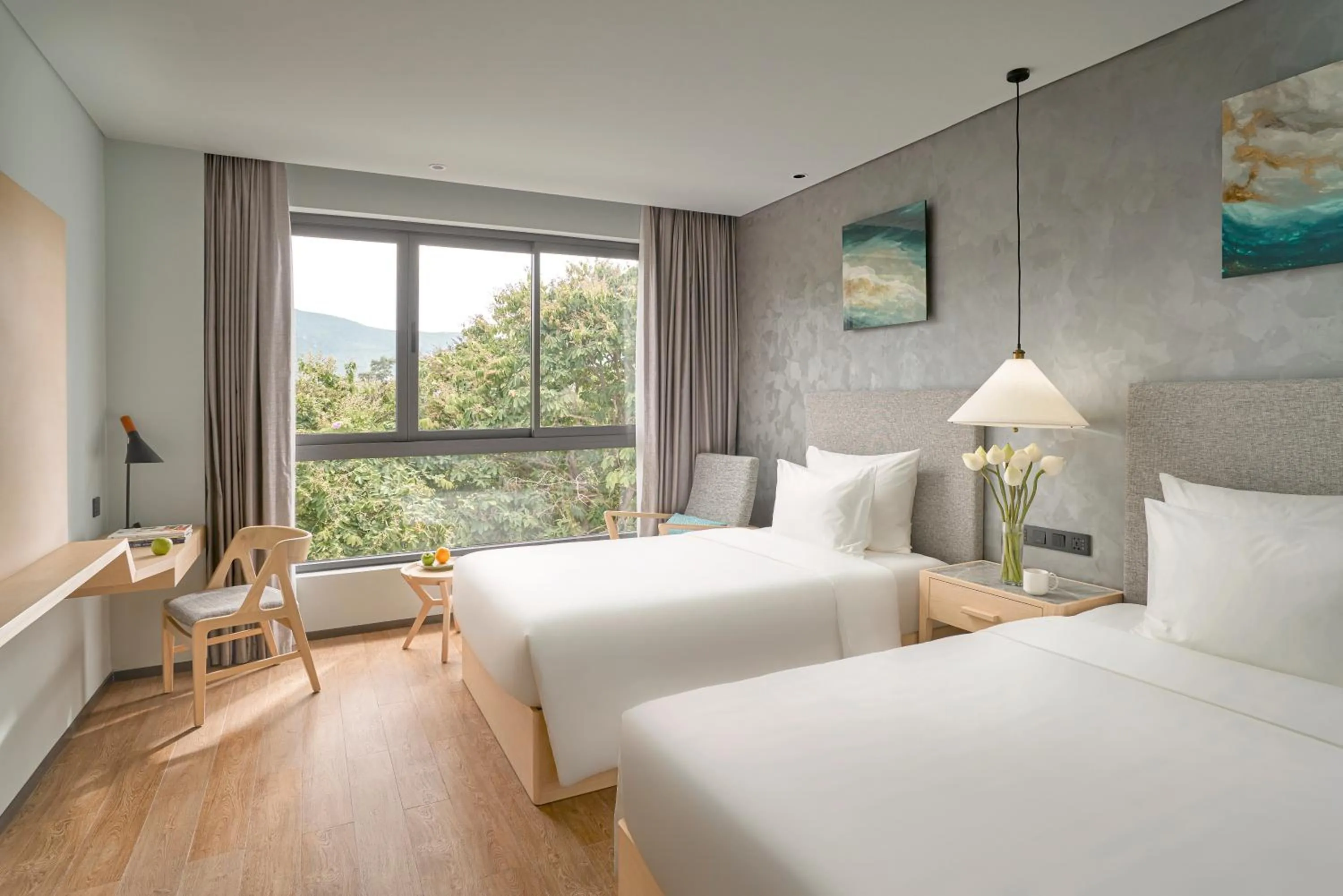 Deluxe Twin Room with City View (Include Welcome drink & Airport shuttle bus) in The Secret Con Dao