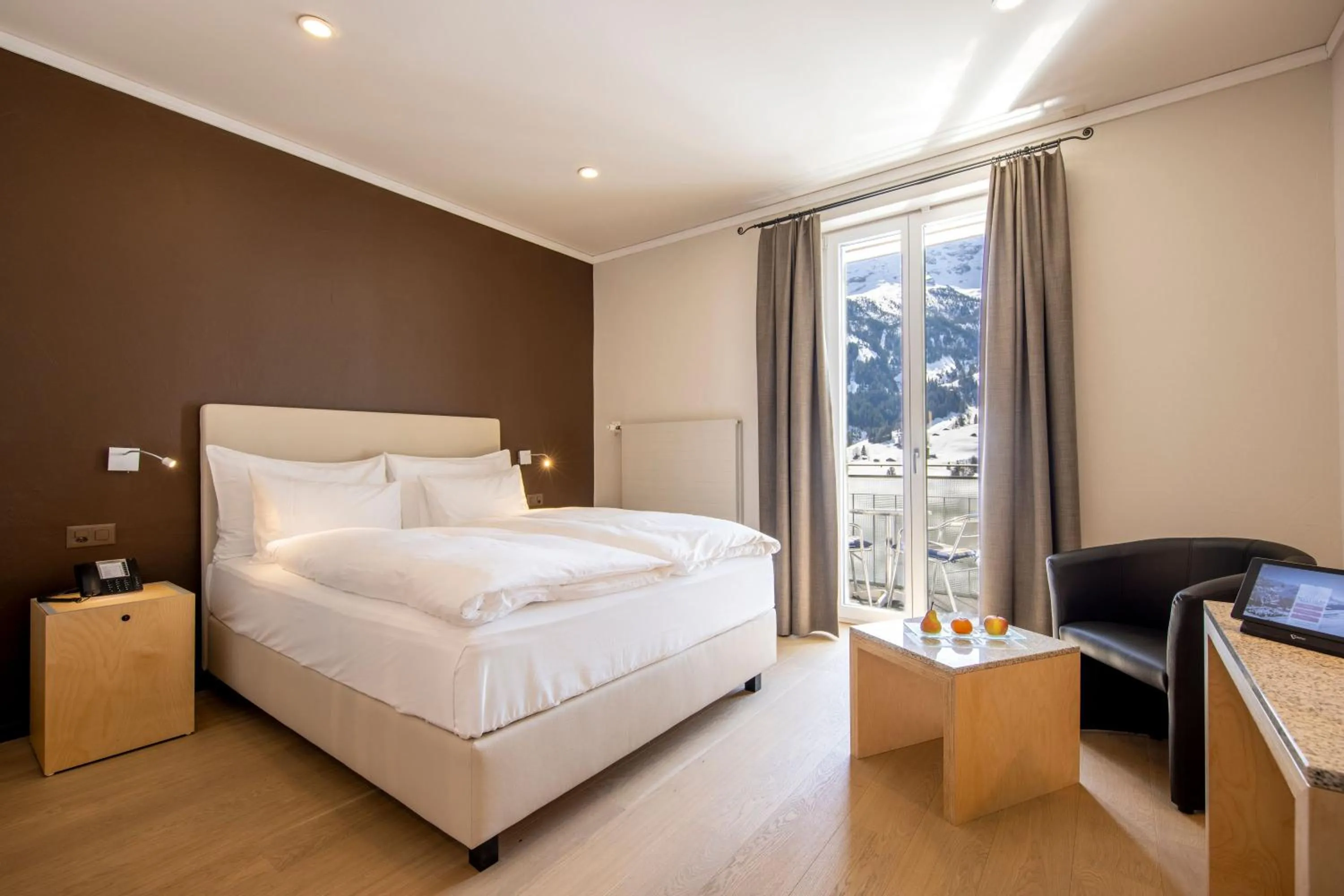 Standard Double Room – Eiger View with A/C in Belvedere Swiss Quality Hotel
