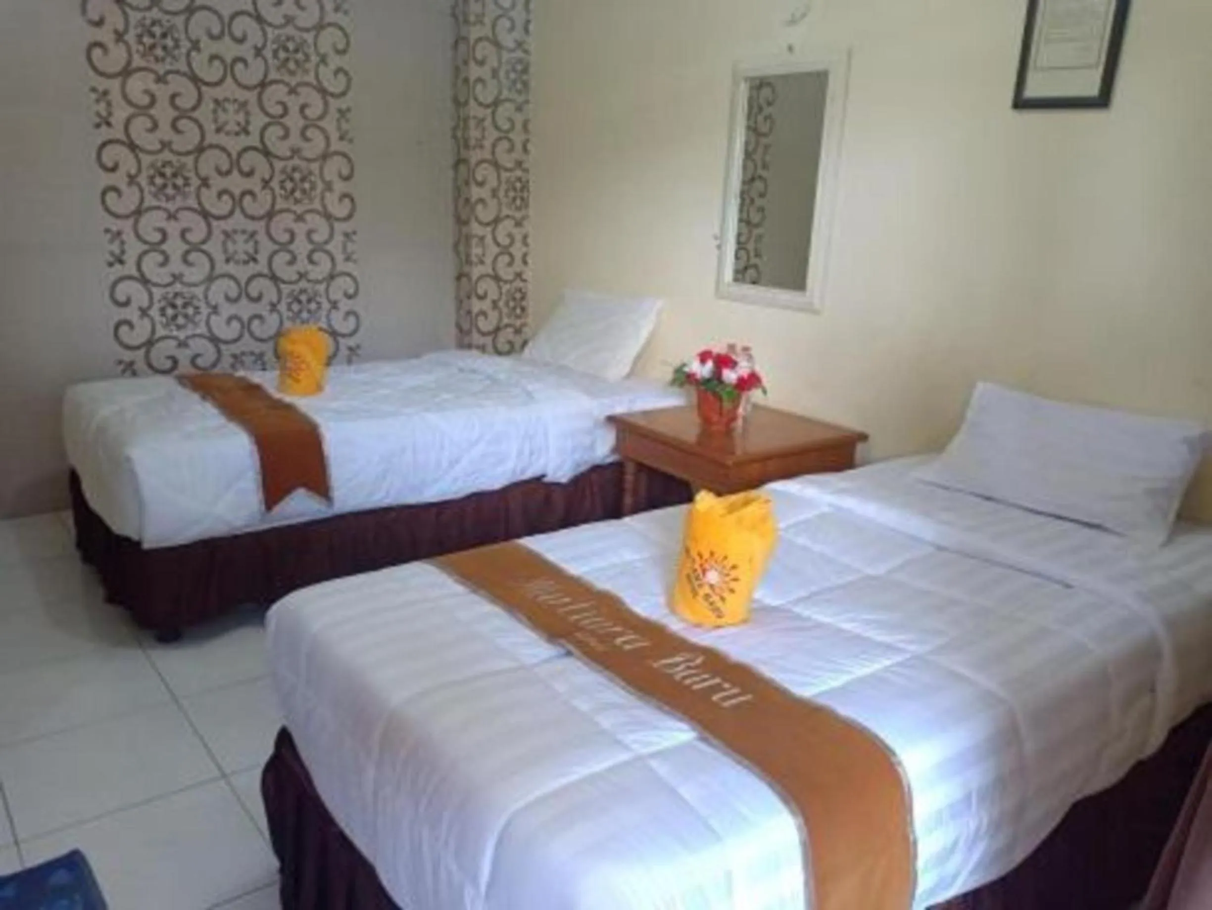 Standard Twin Room in Hotel Mutiara Baru