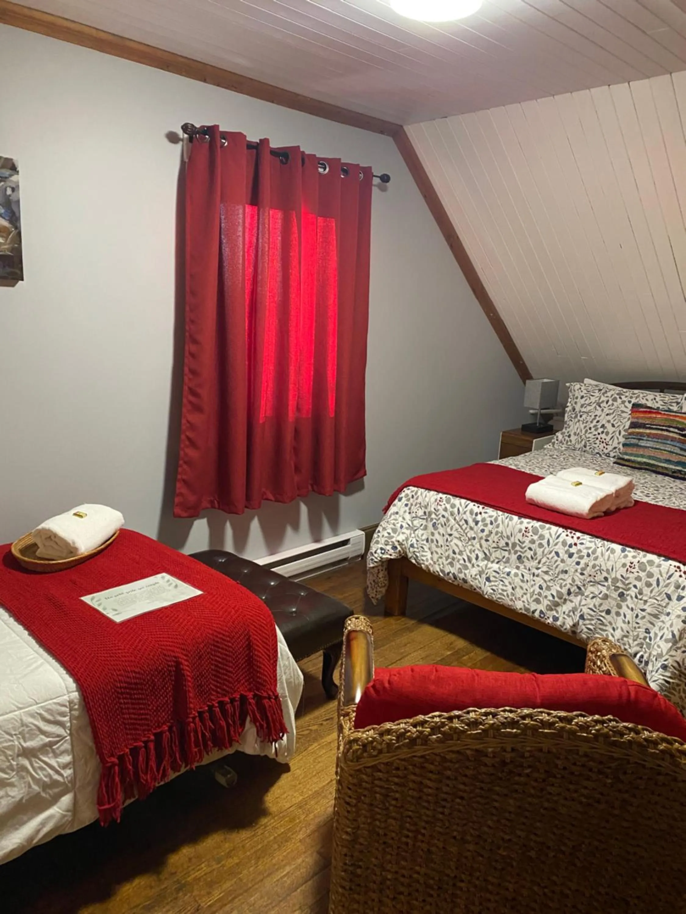 Triple Room with Large Bathroom - single occupancy in Gite de la Baie Hatée