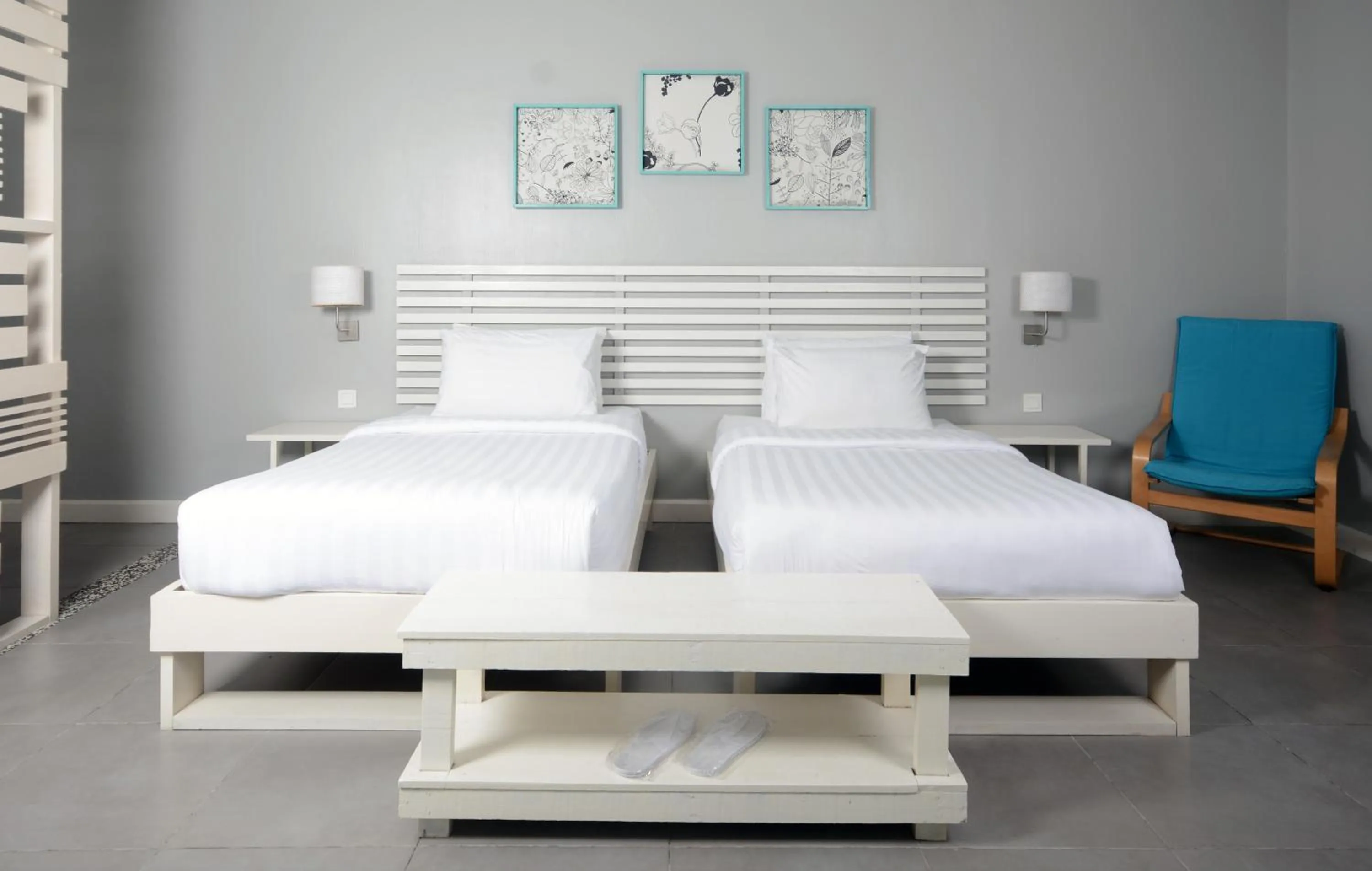 Twin Room in La Pari-Pari