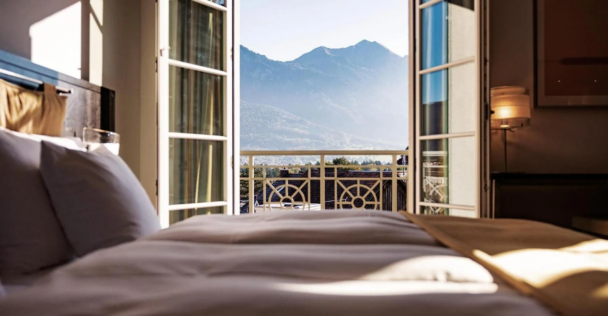 Junior Suite - partially with balcony in Sorell Hotel Tamina Bad Ragaz
