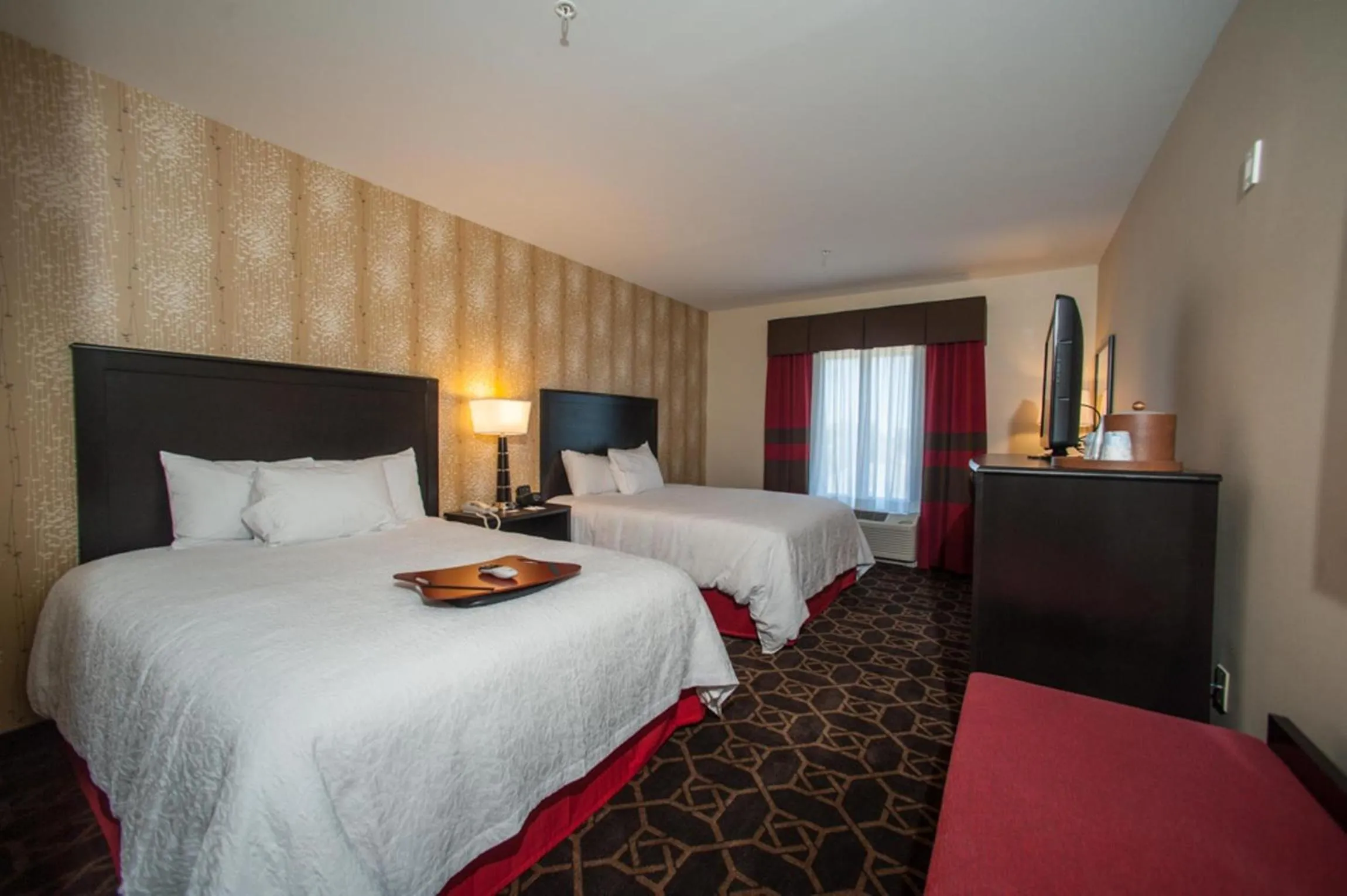 Room with Two Queen Beds - Non-Smoking in Hampton Inn by Hilton Fort Morgan