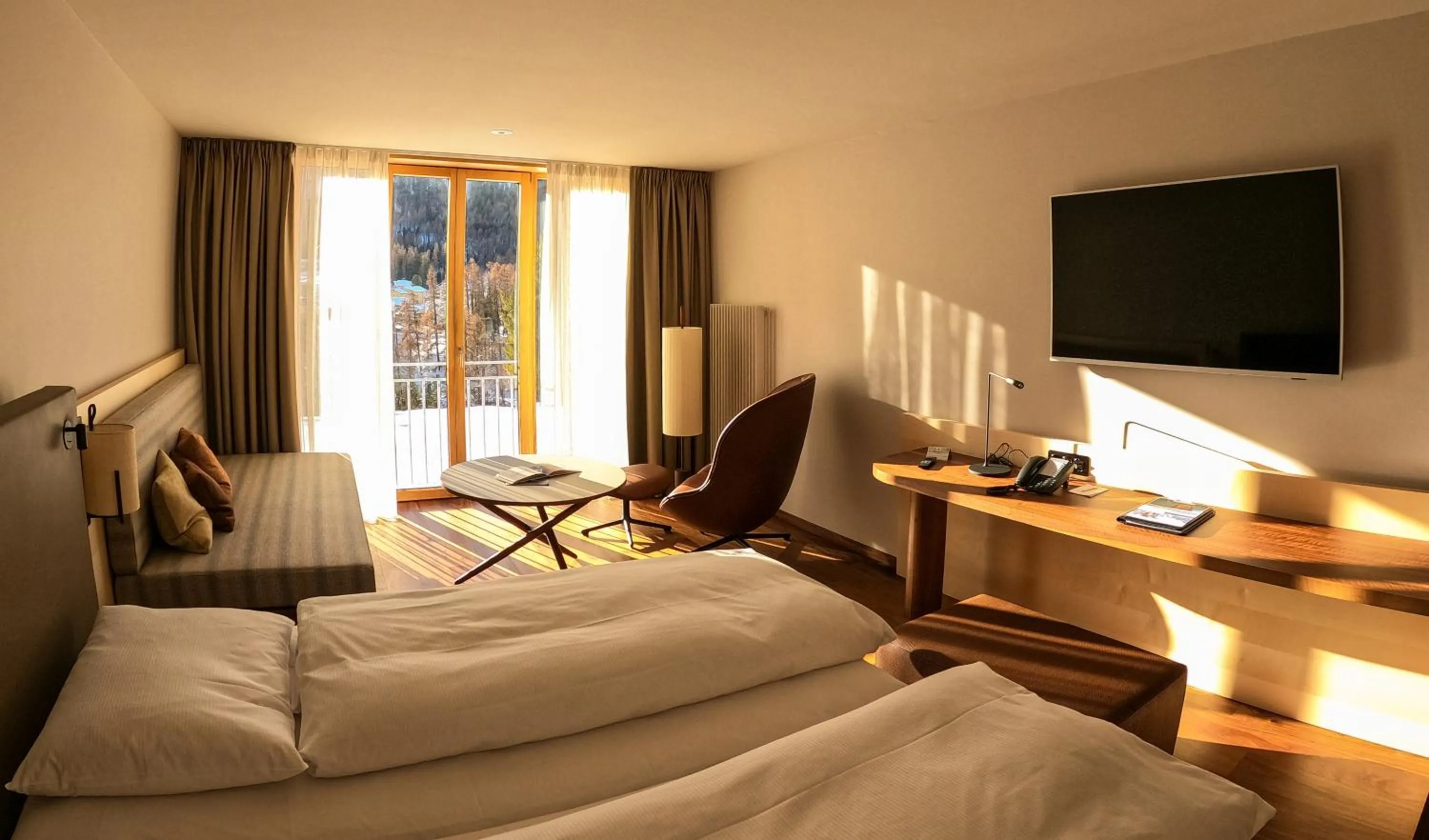 Superior Double Room - single occupancy in Hotel Saratz Pontresina Mountain Resort & Spa