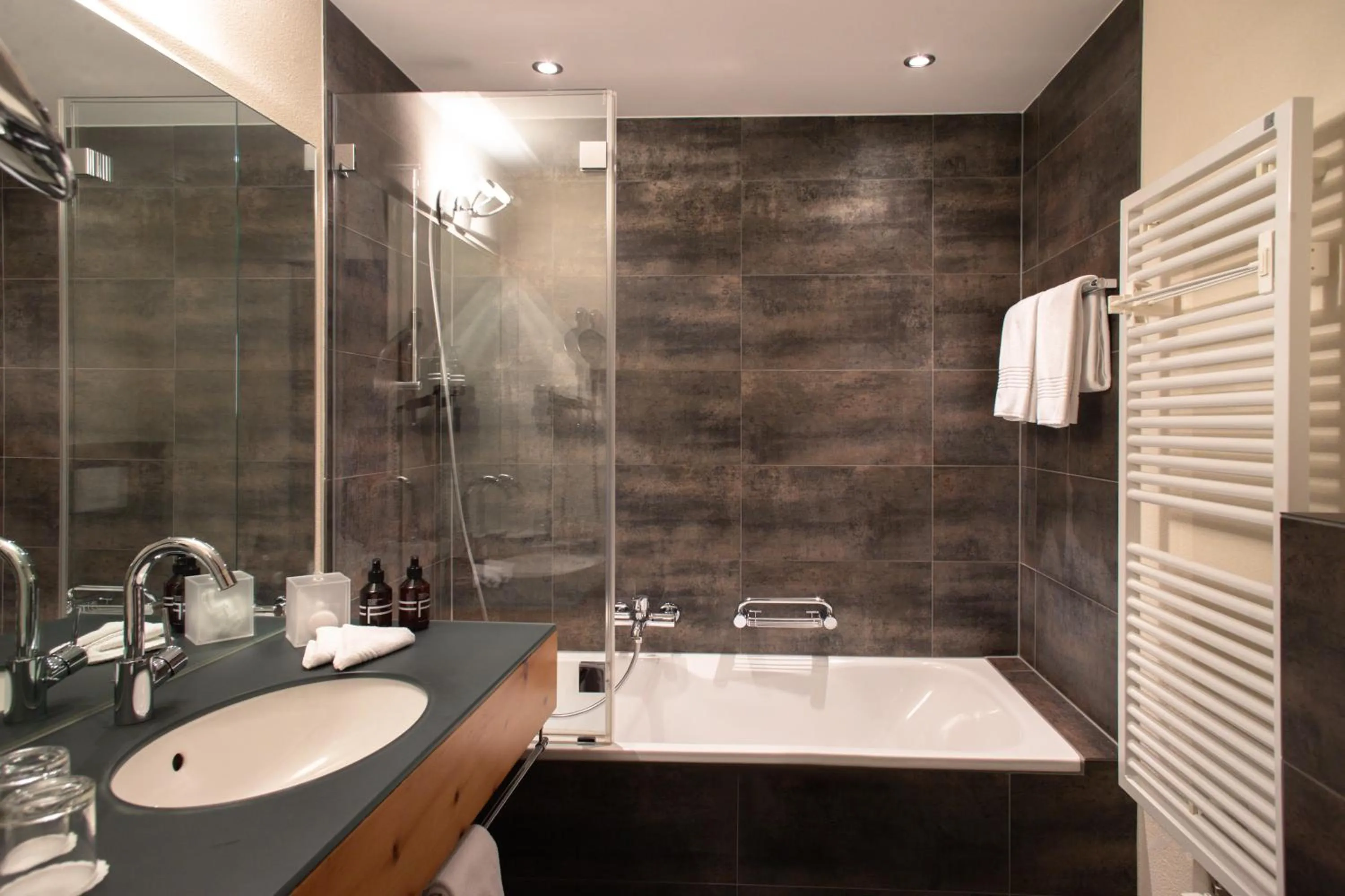 Lodge Room with Balcony in Hotel Adula