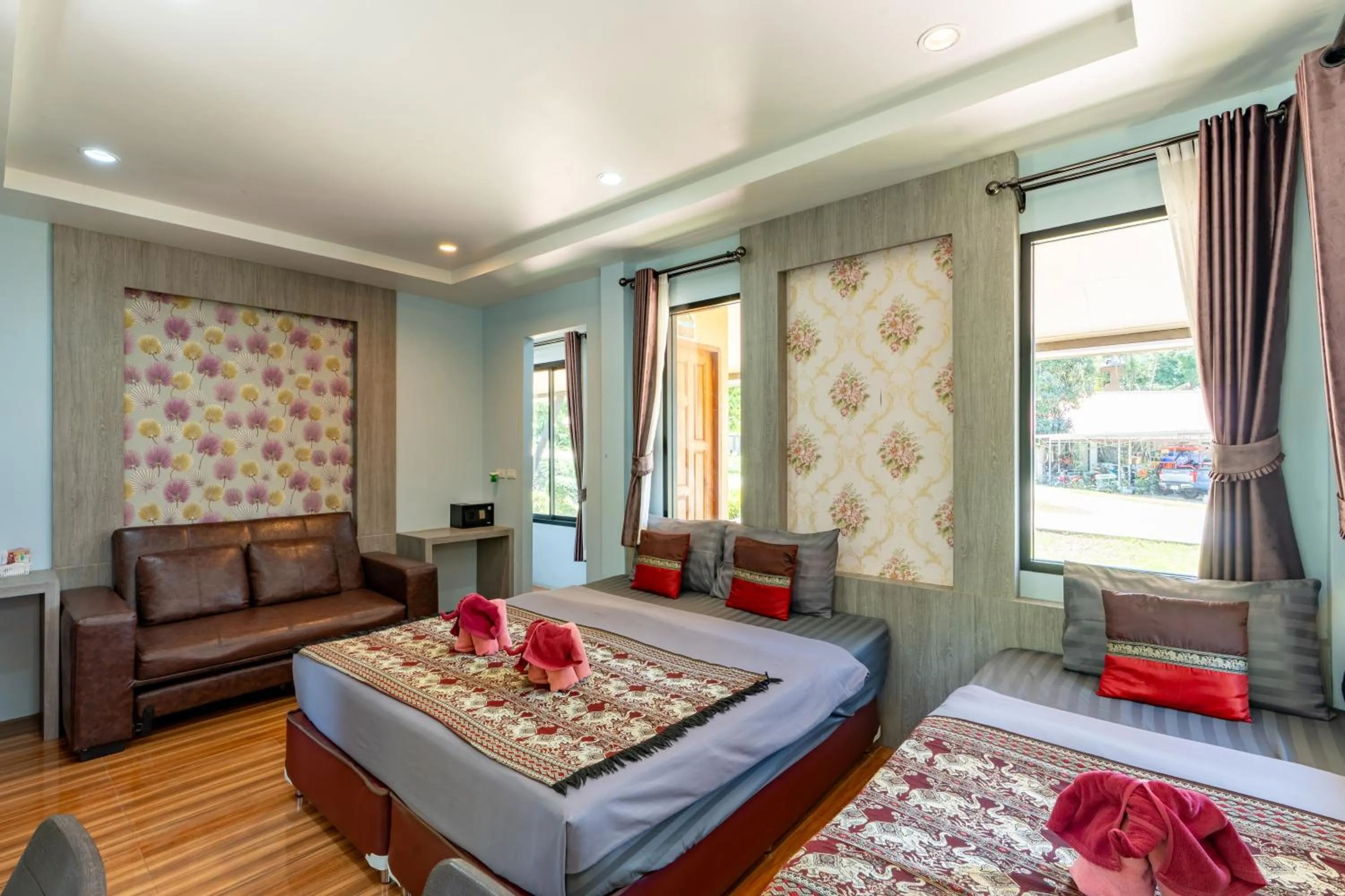 Triple Room with View in Khaosok Rainforest Resort