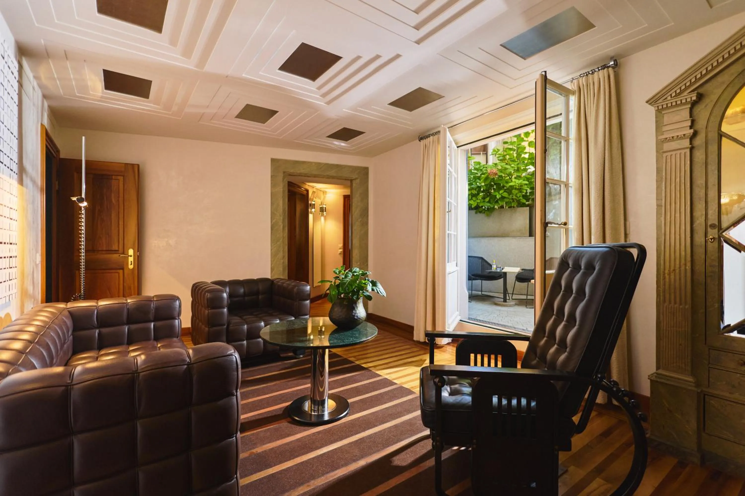 Courtyard Suite with Spa Shower - single occupancy in Widder Hotel - Zurichs Luxury Hideaway