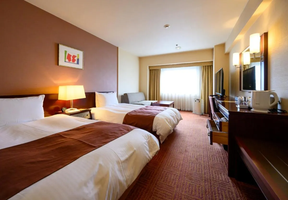 Standard Twin Room - Smoking in Fukuyama New Castle Hotel