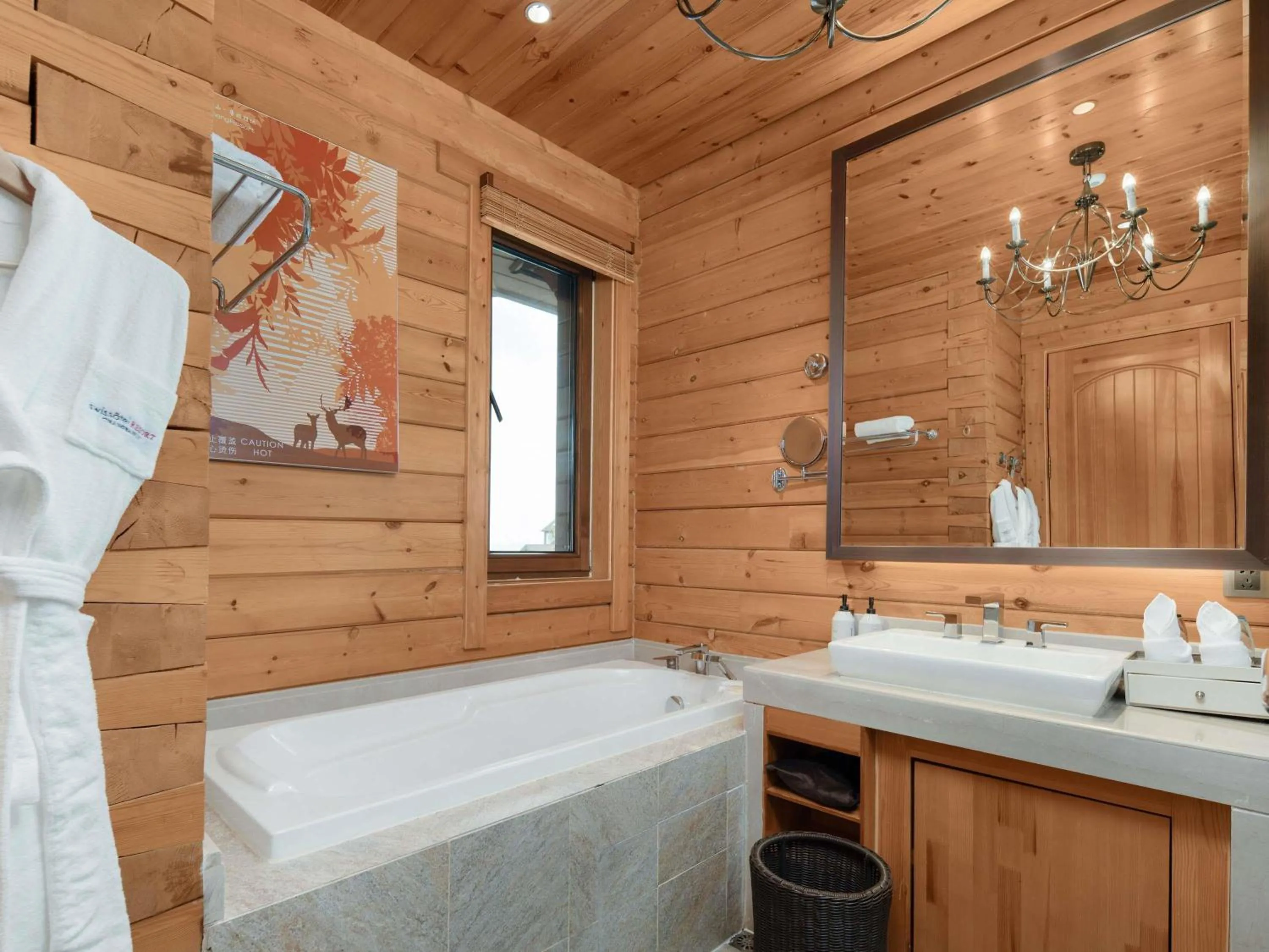 Swiss Twin Villa with Mountain View in Swissôtel Resort Changbaishan