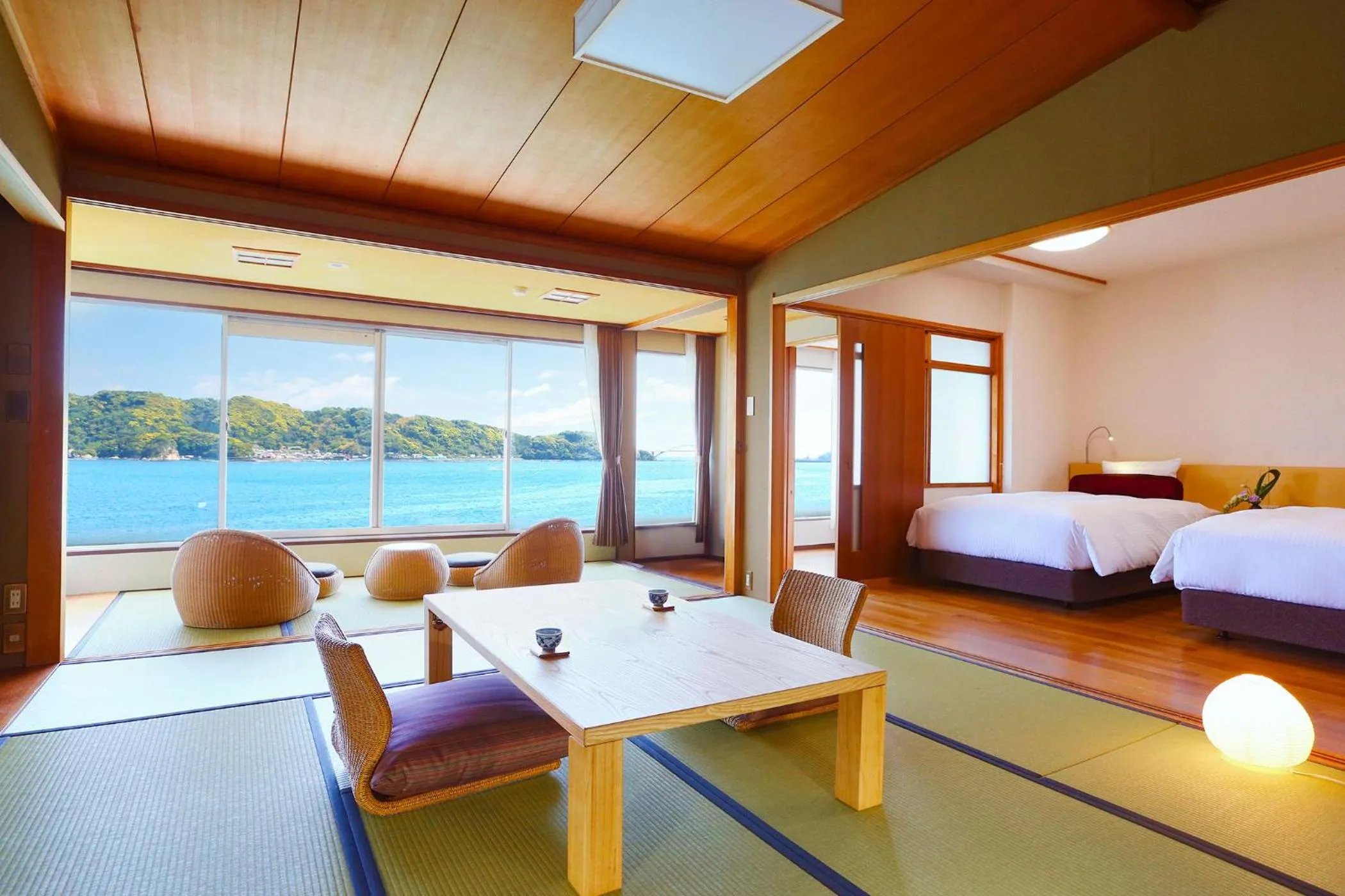 Suite Japanese-Western-Style-Room 54sqm - Indoor Bath - Non-Smoking in Ooedo Onsen Monogatari Nanki Kushimoto