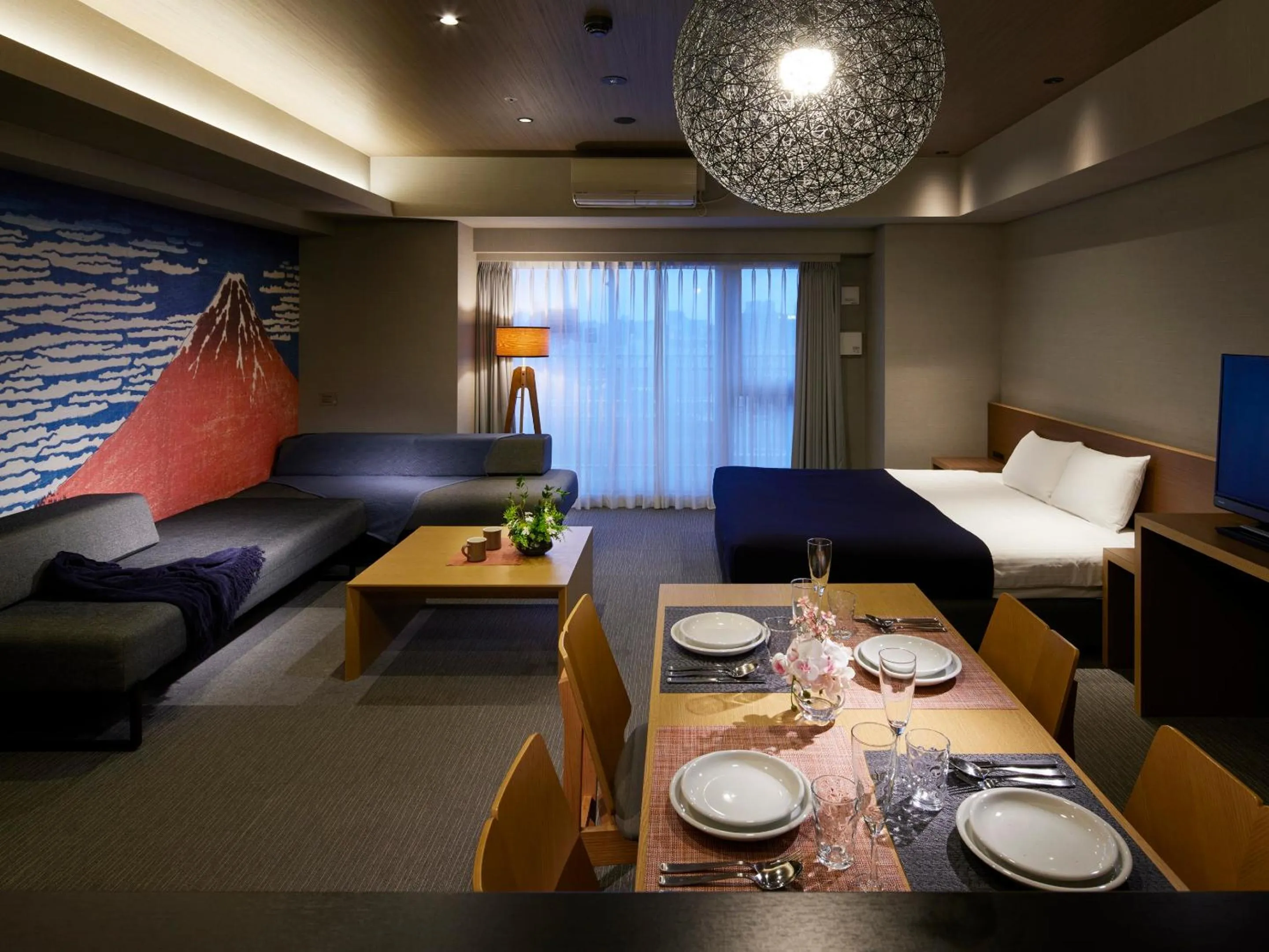 Deluxe Quadruple Room in Minn Ueno