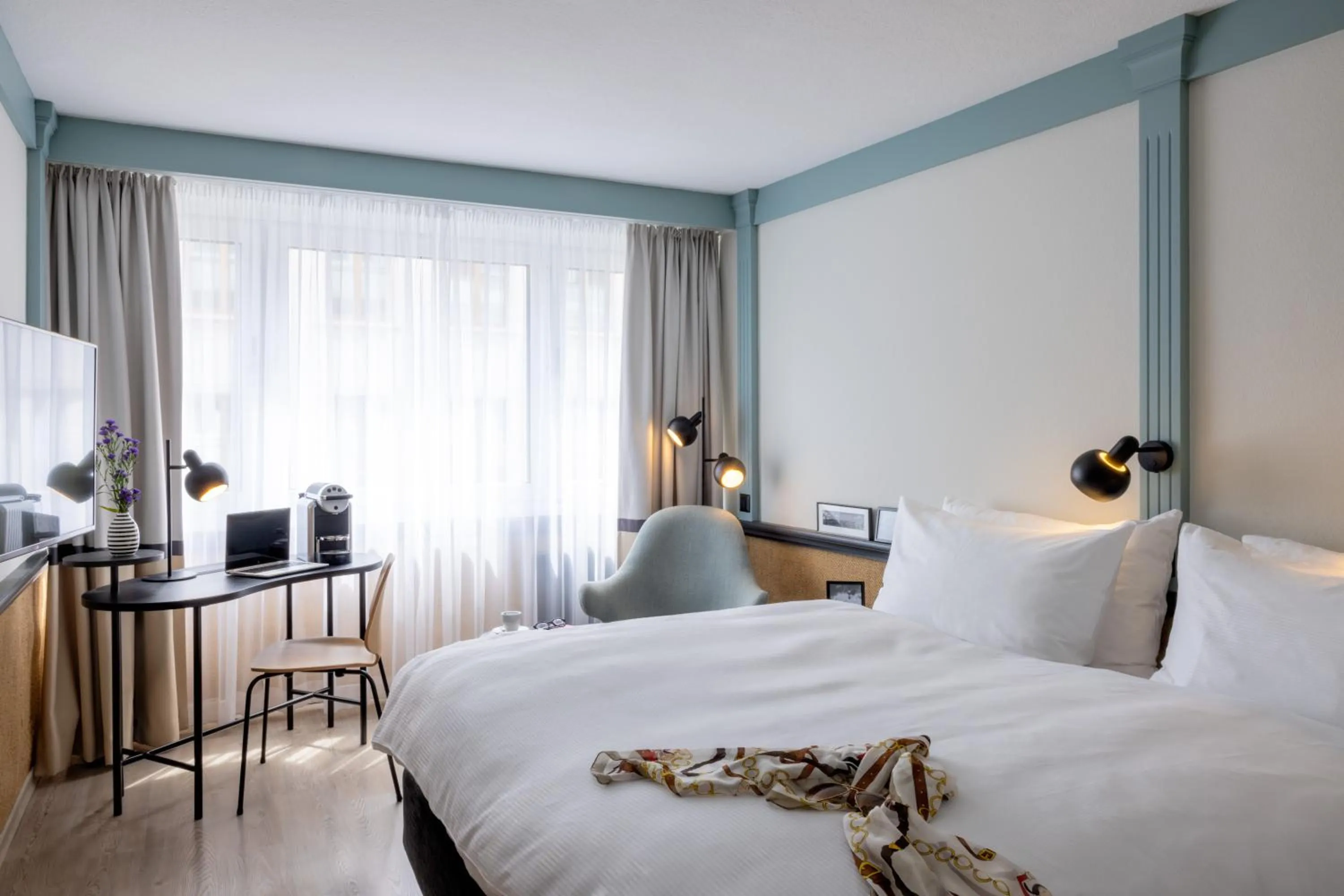 Twin Room in Hotel Luzernerhof