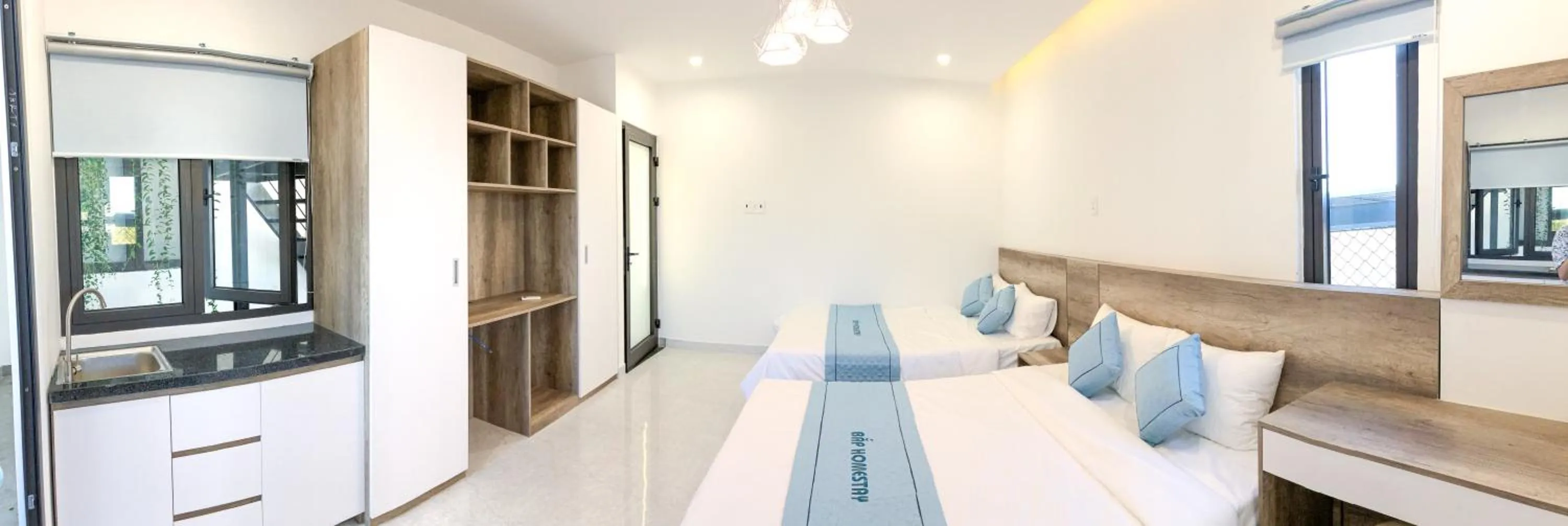 Deluxe Triple Room in Bap Homestay