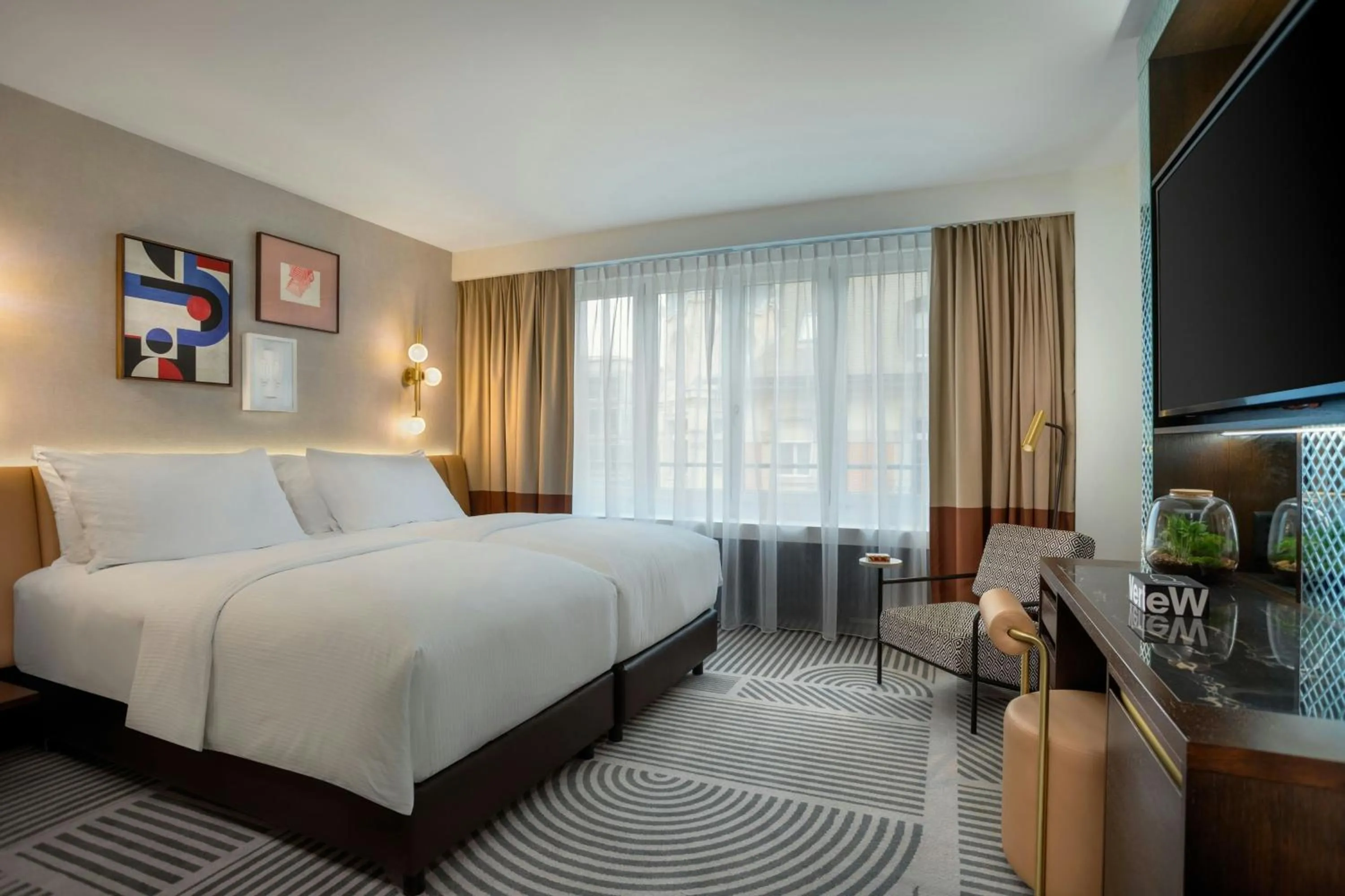 Superior Twin Room in Neues Schloss Privat Hotel Zurich, Autograph Collection