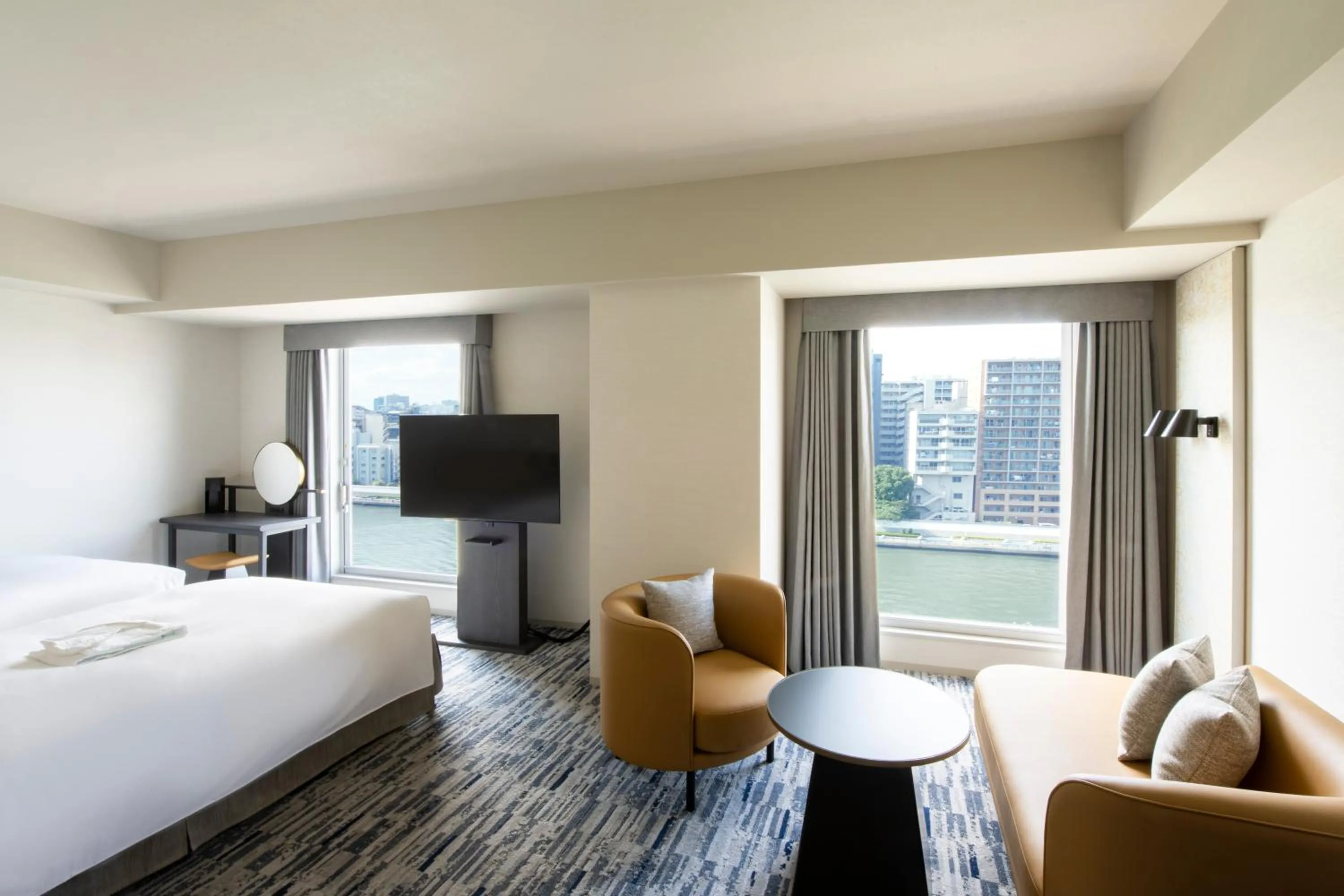 Deluxe Twin Room with View - Smoking (E-Cigarettes Only) in The Gate Hotel Ryogoku by Hulic