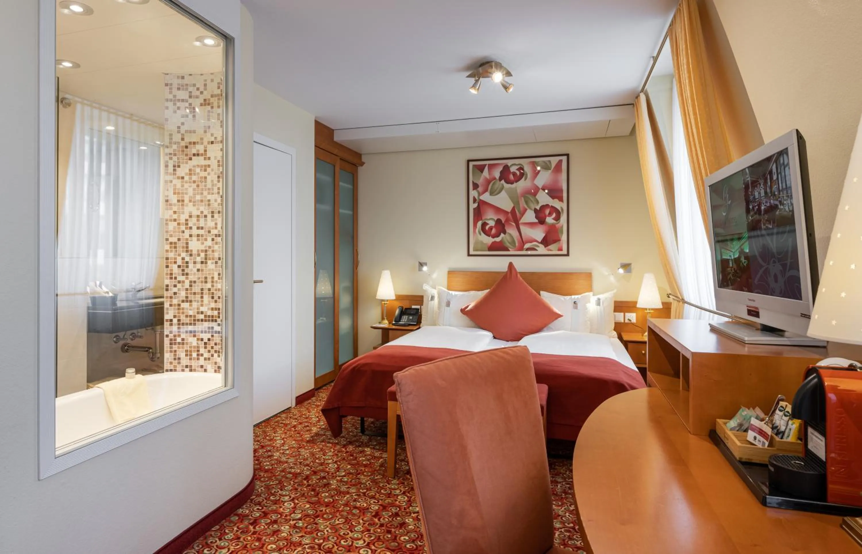 GORGEOUS Junior Suite in GAIA Hotel Basel - the sustainable 4 star hotel