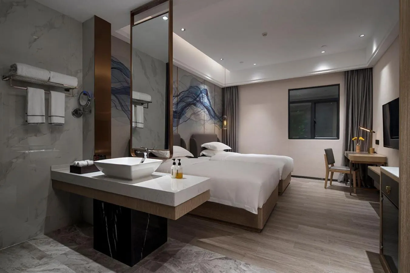 Standard Twin Room in Paco Hotel Jinfeng Metro Guangzhou