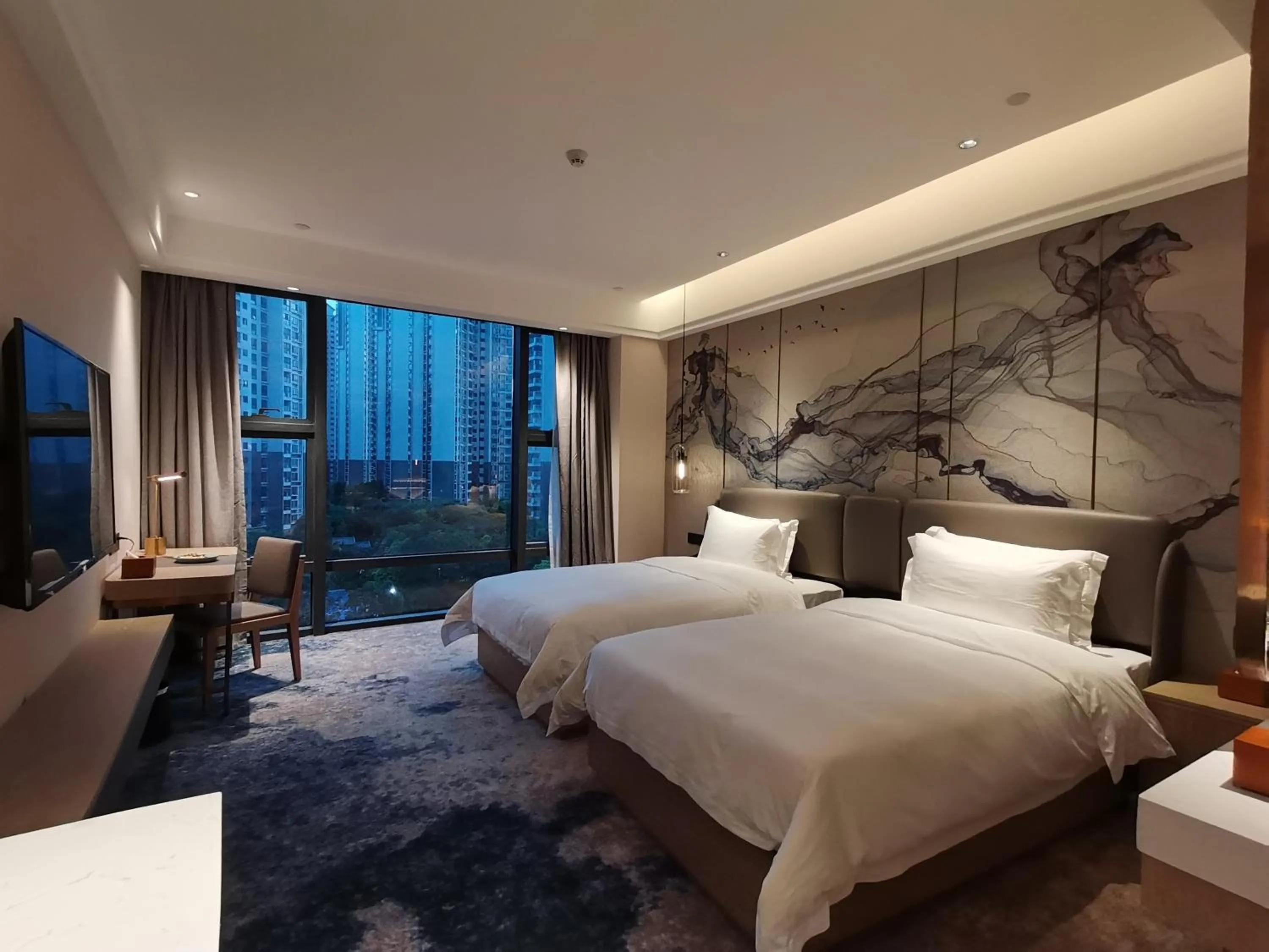 Deluxe Twin Room in Paco Hotel Jinfeng Metro Guangzhou