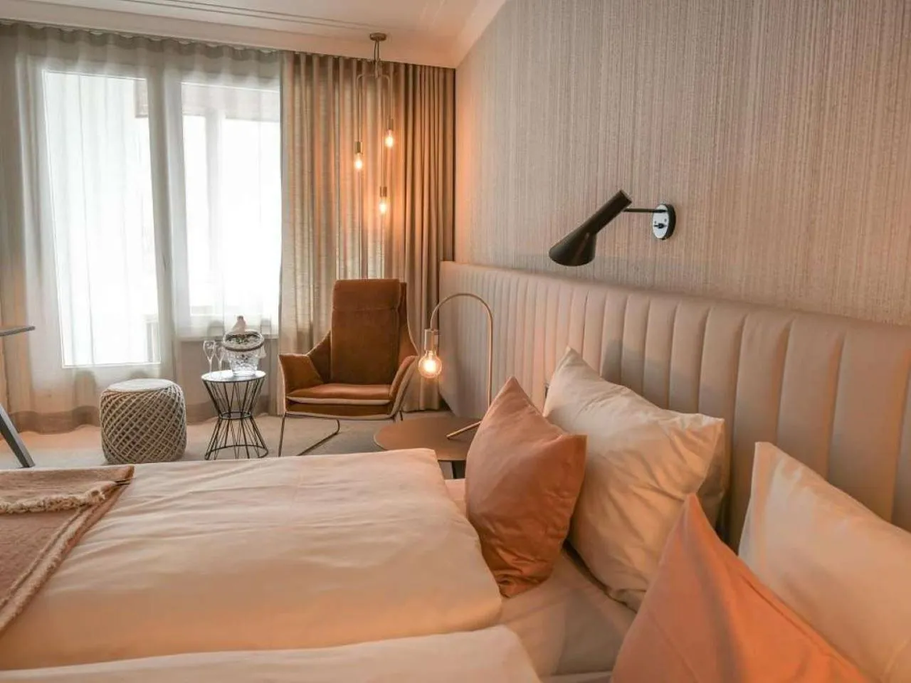 Double Room Garden View in Kongress Hotel Davos