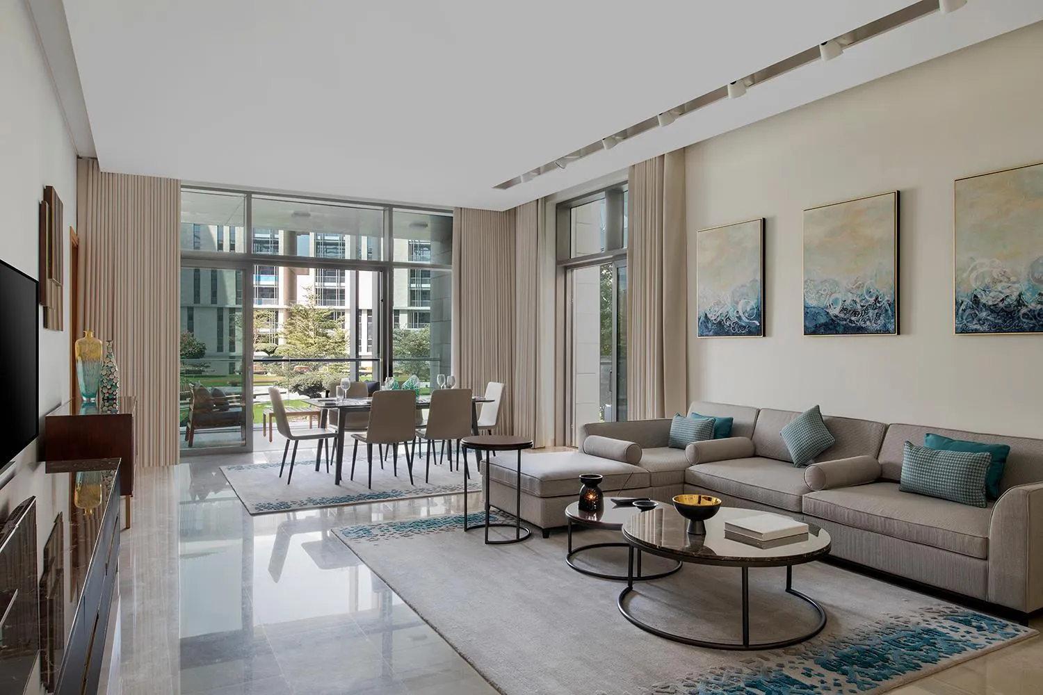 Two-Bedroom Bliss Residence with Daily Access to Doha Quest for 2 Adults and 2 Kids and QAR 200 credit voucher per night in Banyan Tree Doha At La Cigale Mushaireb