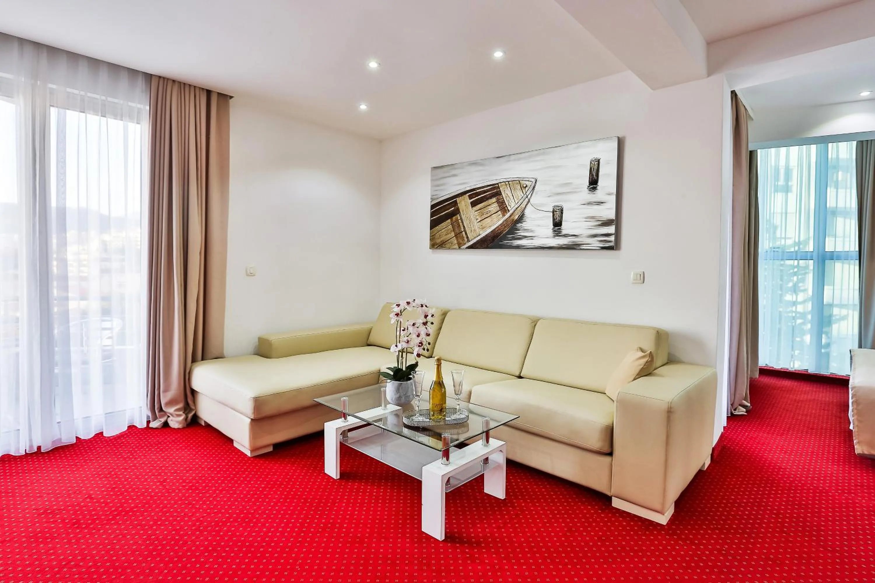 Studio Apartment with Sea View in Hotel La mer