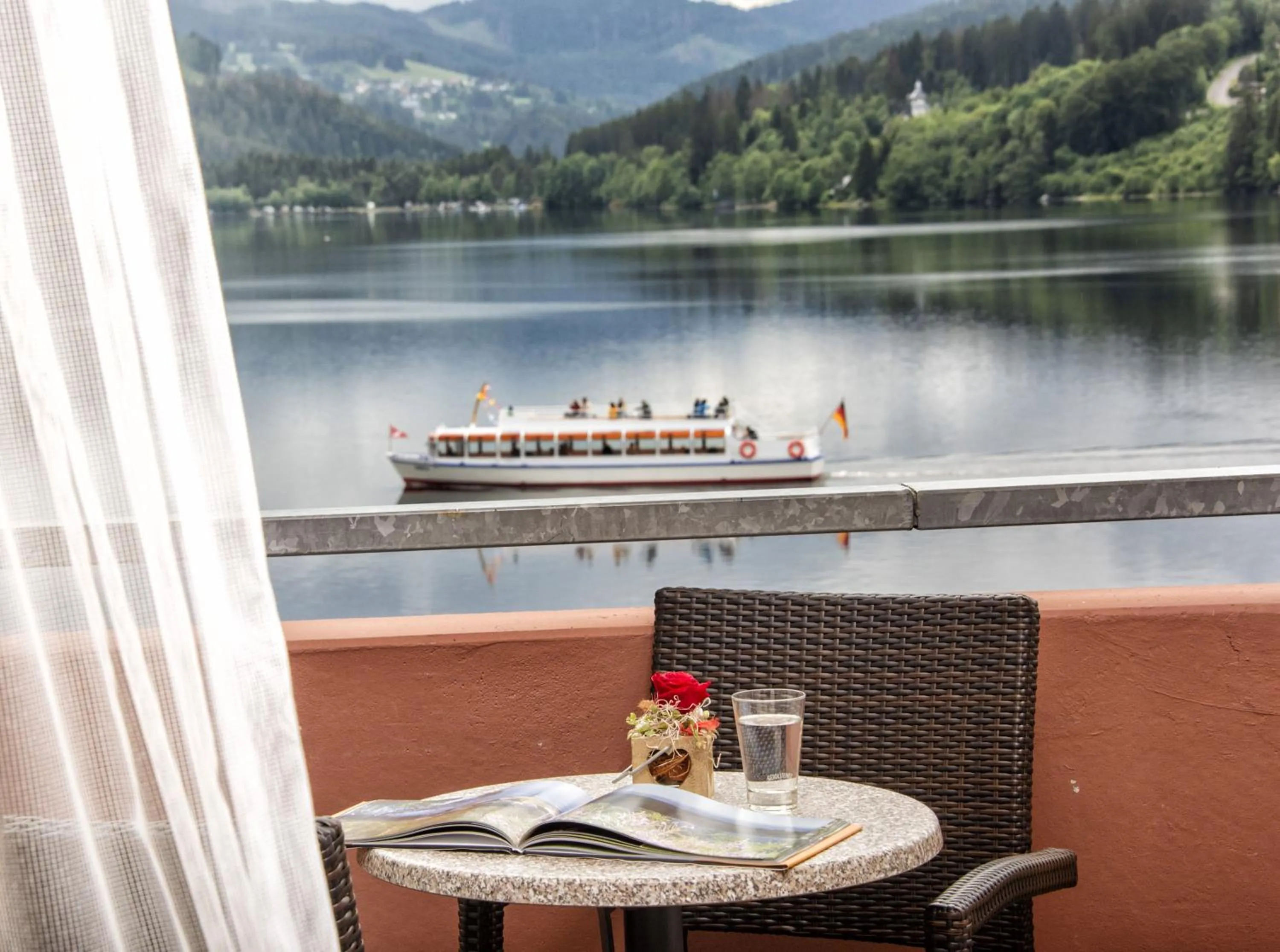 Superior Plus Double Room with Balcony and Lake View  in Maritim Titisee Hotel