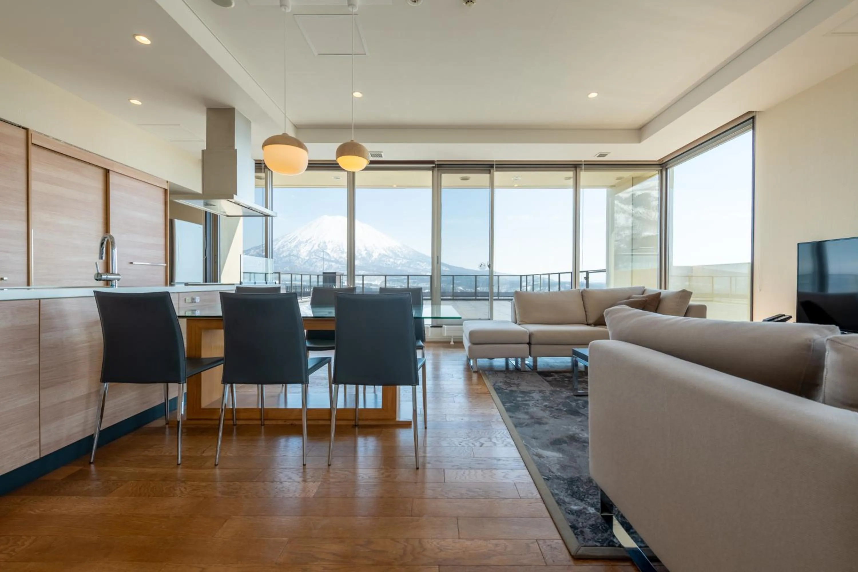 2 Bedroom Penthouse Mt. Yotei View in Chatrium Niseko Japan