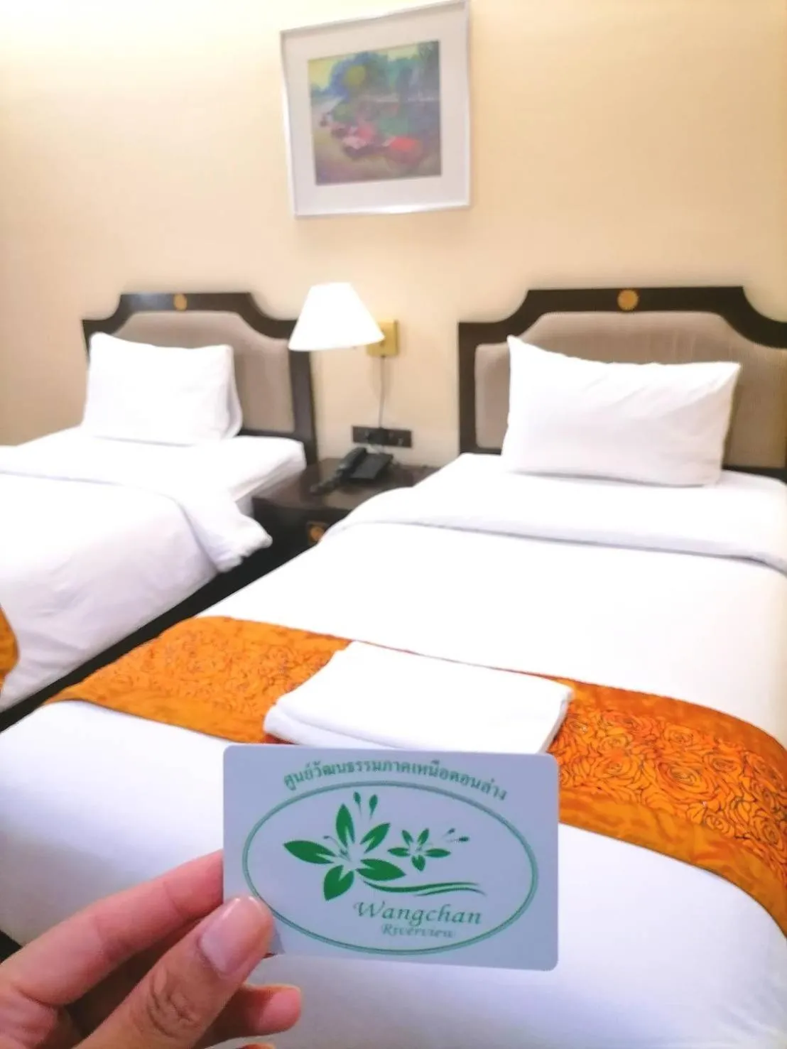 Deluxe Twin Room in Wangchan Riverview