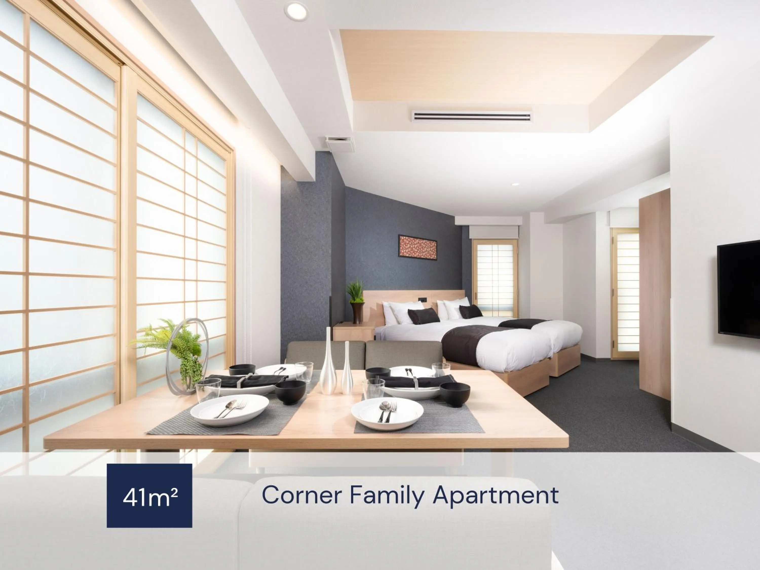 Corner Family Apartment  in MIMARU Osaka Namba North