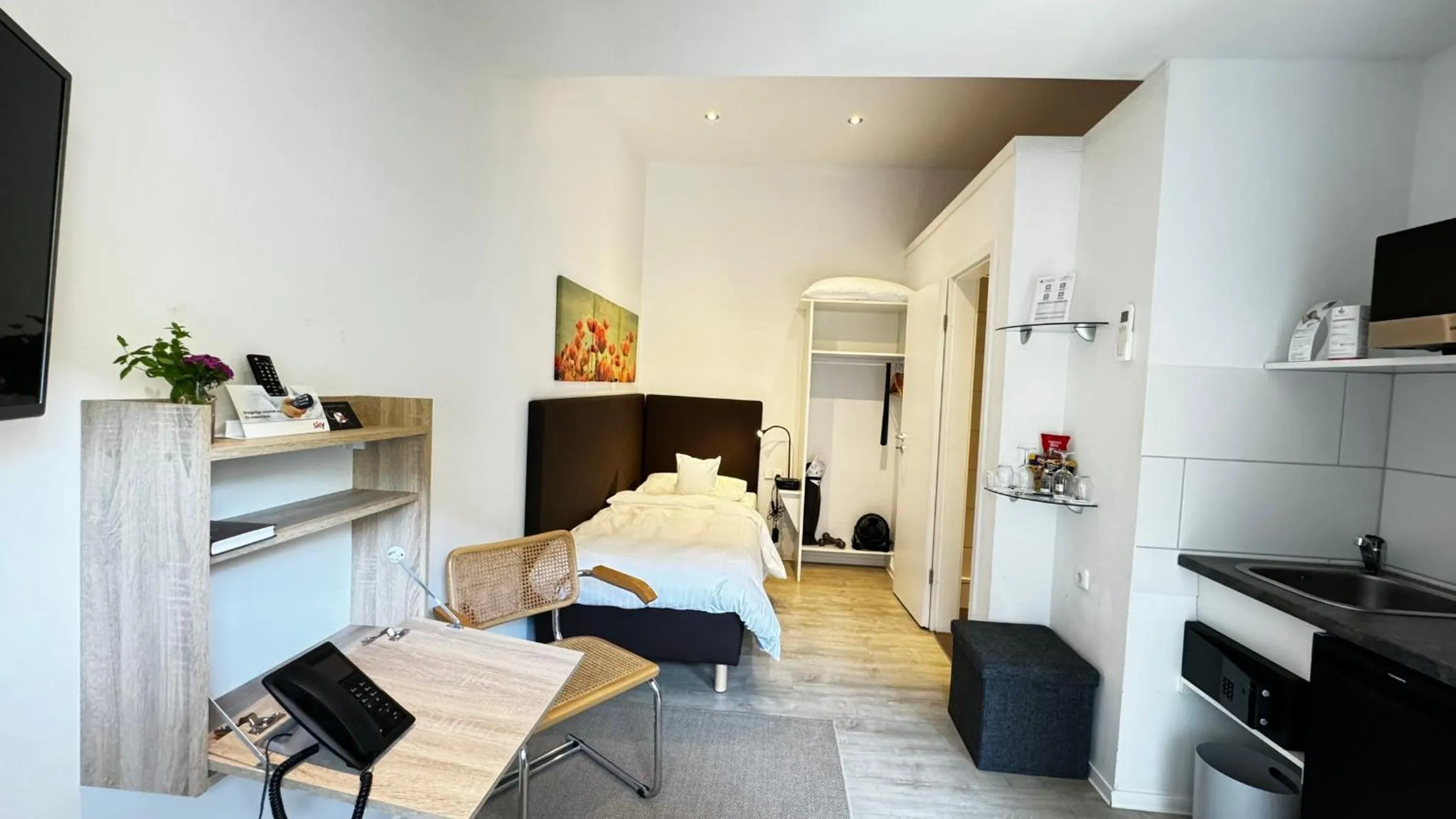 Economy Single Room in Rhein-Hotel Nierstein