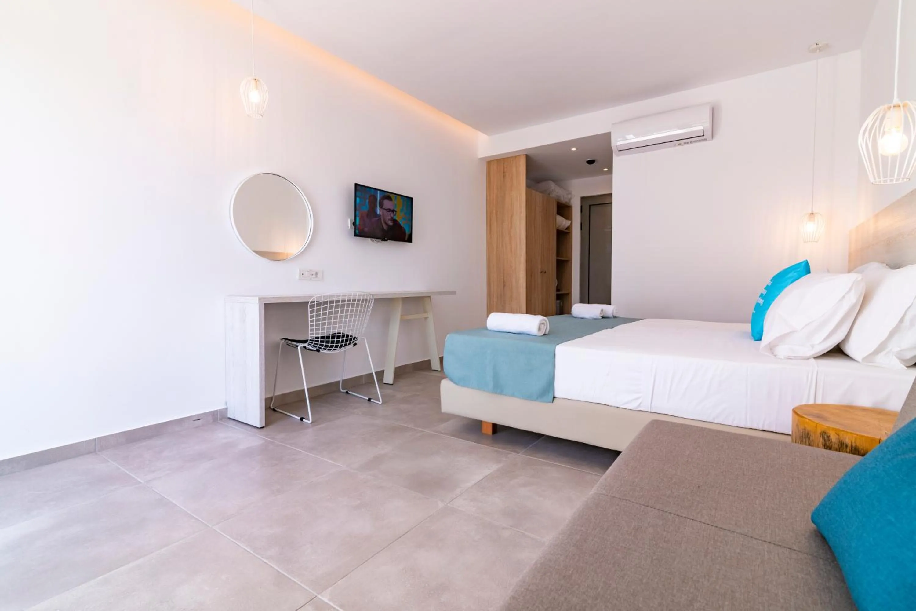 Double Room with Sea View in LAMBI RESORT