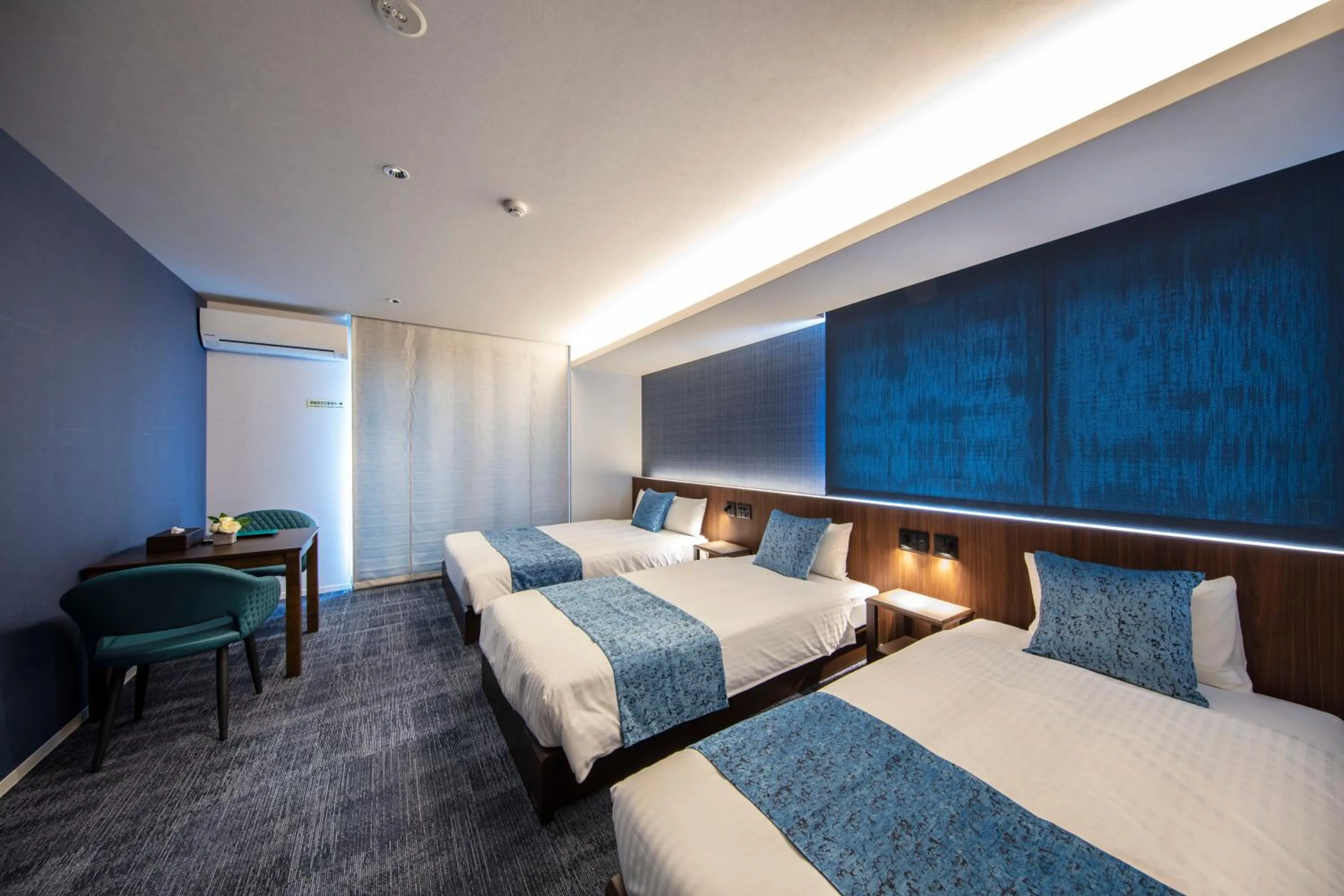 Superior Triple Room in GRAND BASE Okayama Ekimae