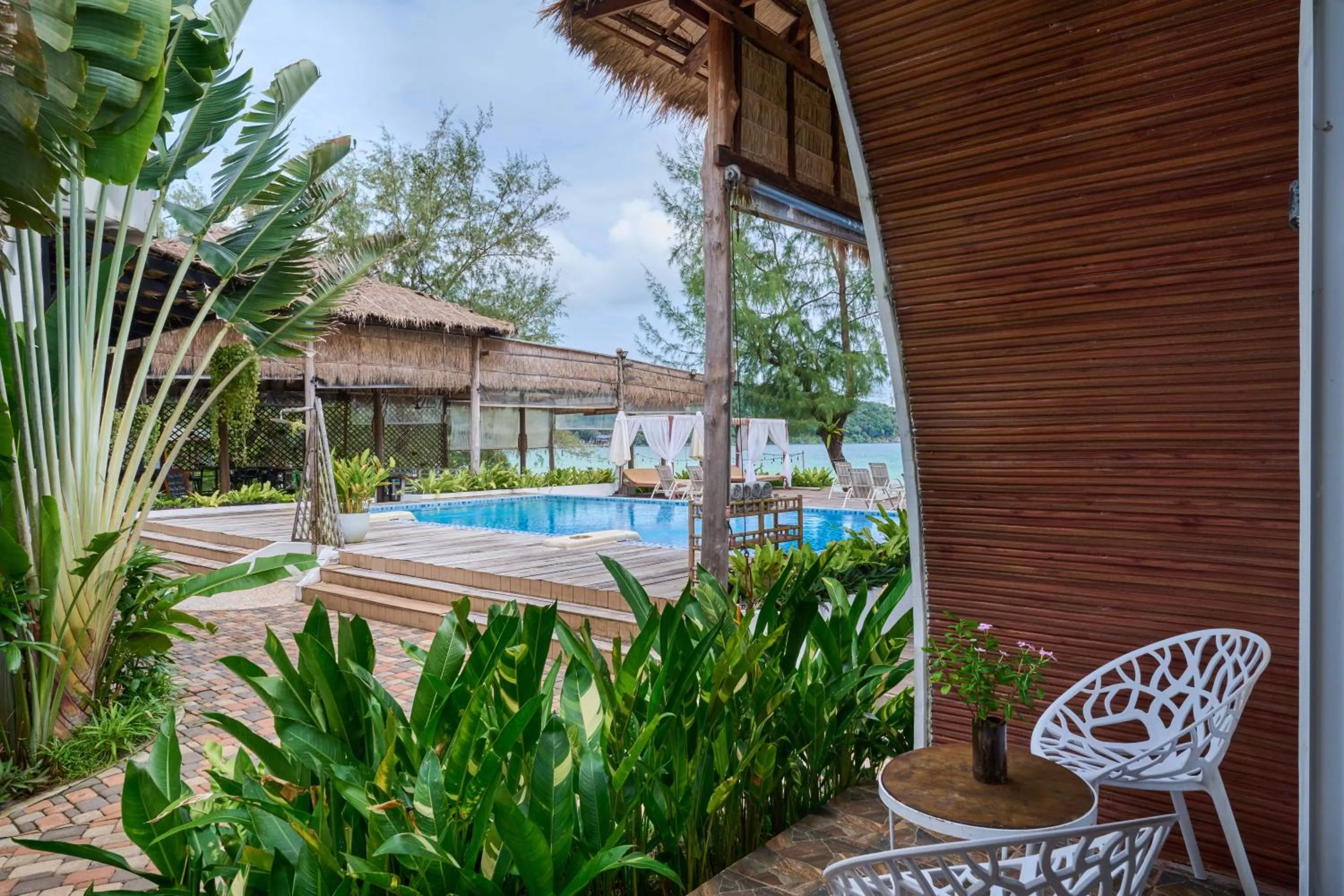 Bungalow Double Pool Access in Eden Beach Resort by EHM