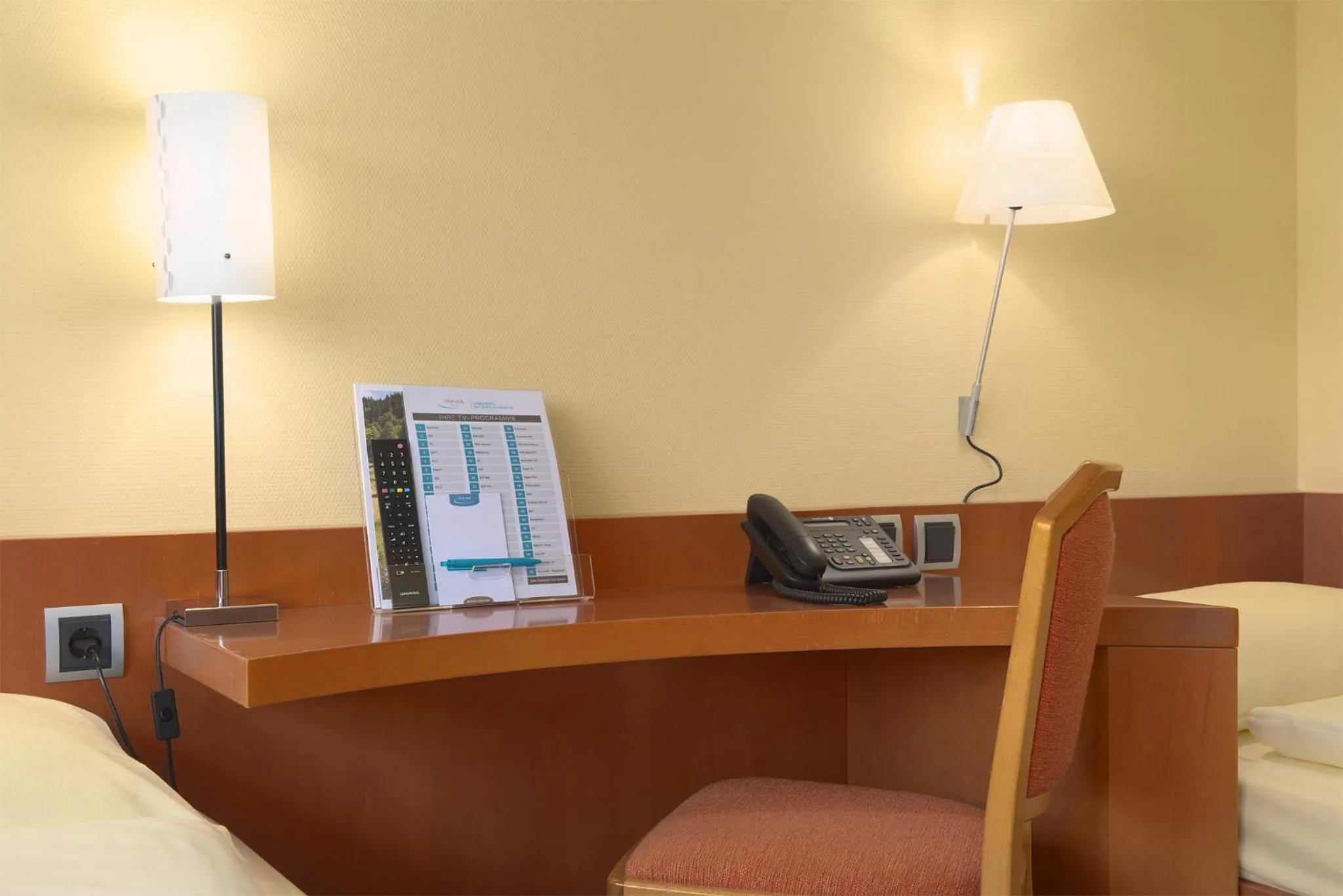 Comfort Twin Room with valley view in Trip Inn Landhotel Badsoden-Salmünster