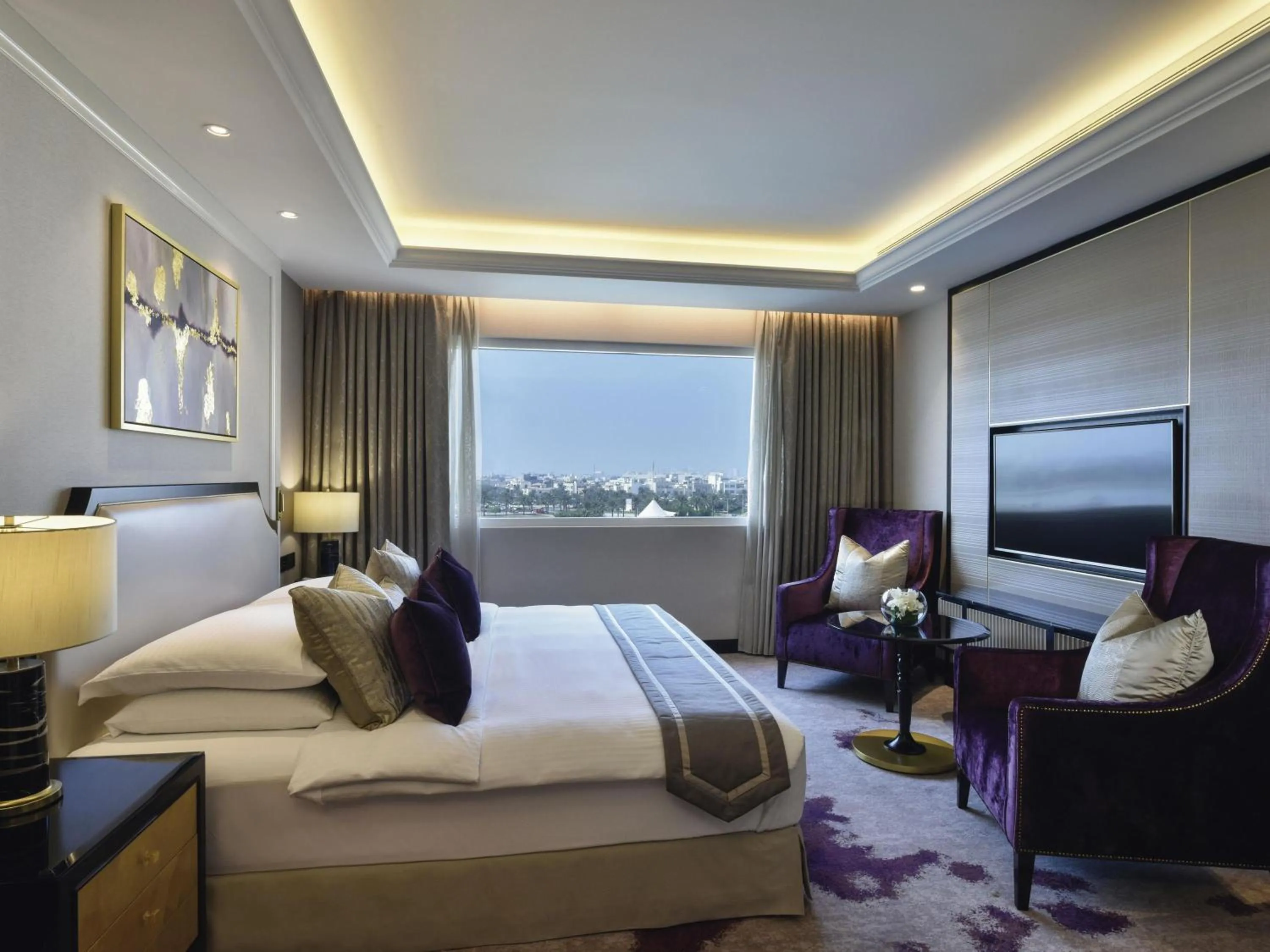 Superior King Room with Lagoon View in Mövenpick Hotel Bahrain