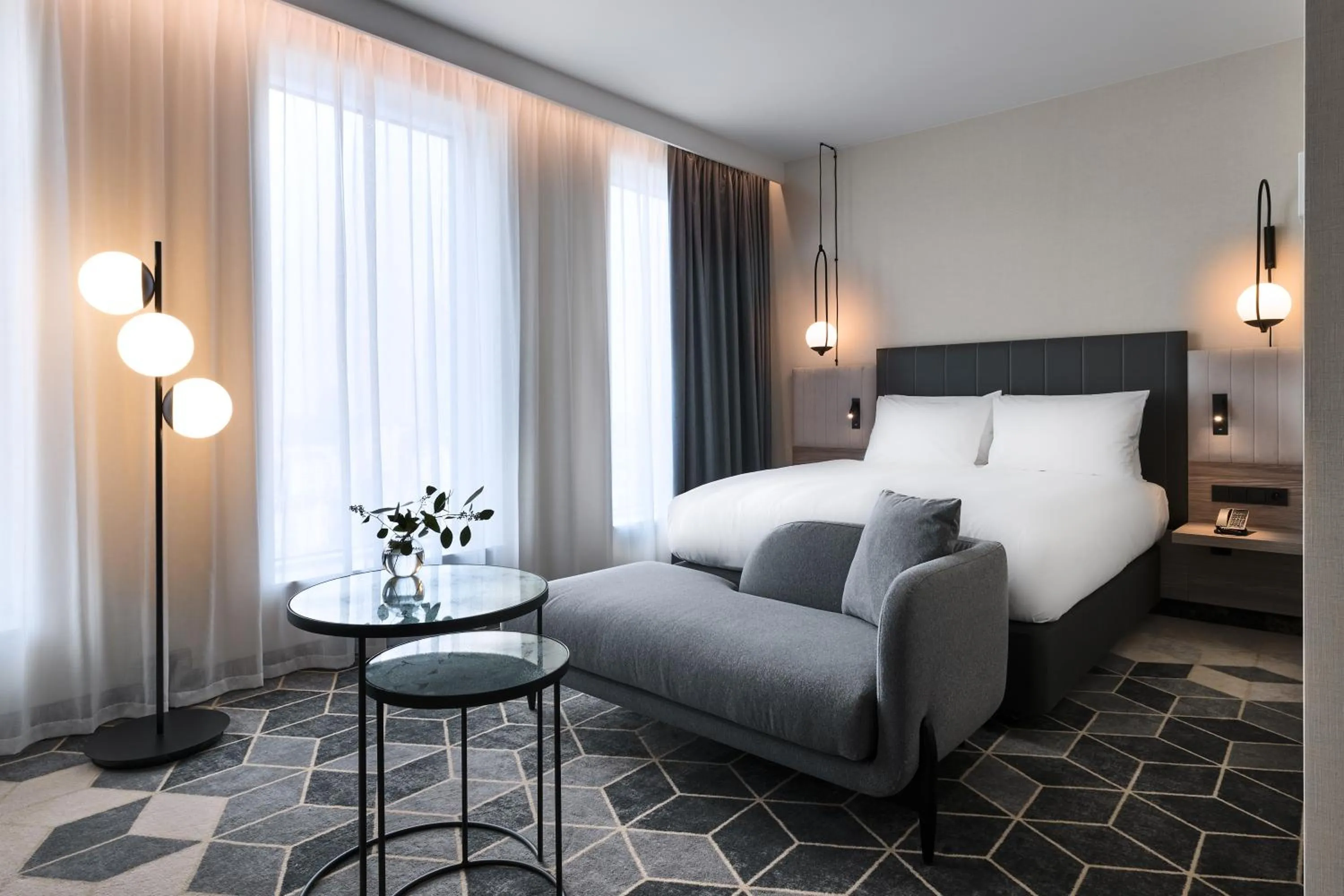 Standard Queen Room with City View in Crowne Plaza - Warsaw - The HUB by IHG
