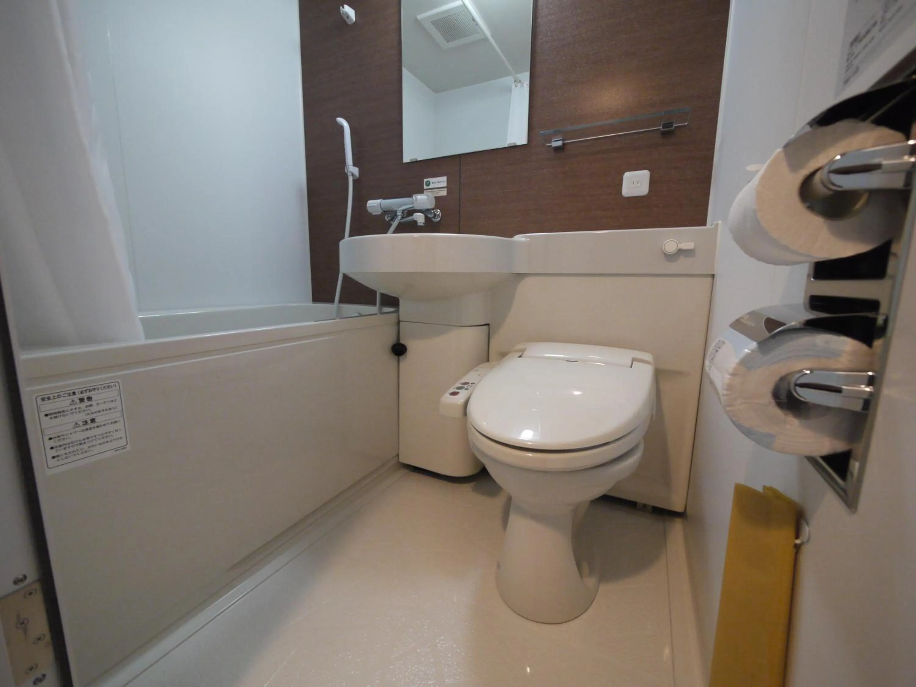 Twin Room - single occupancy - Smoking in Hotel Route Inn Kusatsu Ritto -Ritto Inter Kokudo 1 gou-