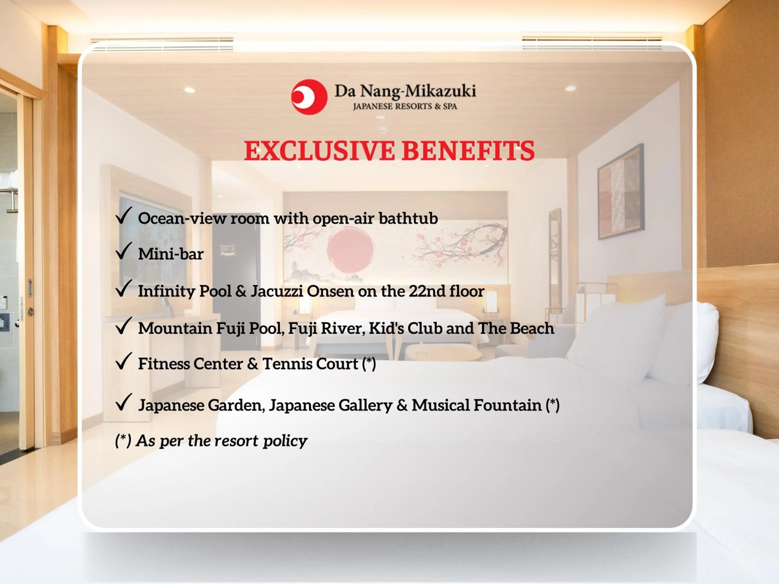 Special Offer - Premium Family Room with Ocean View in Da Nang - Mikazuki Japanese Resorts & Spa