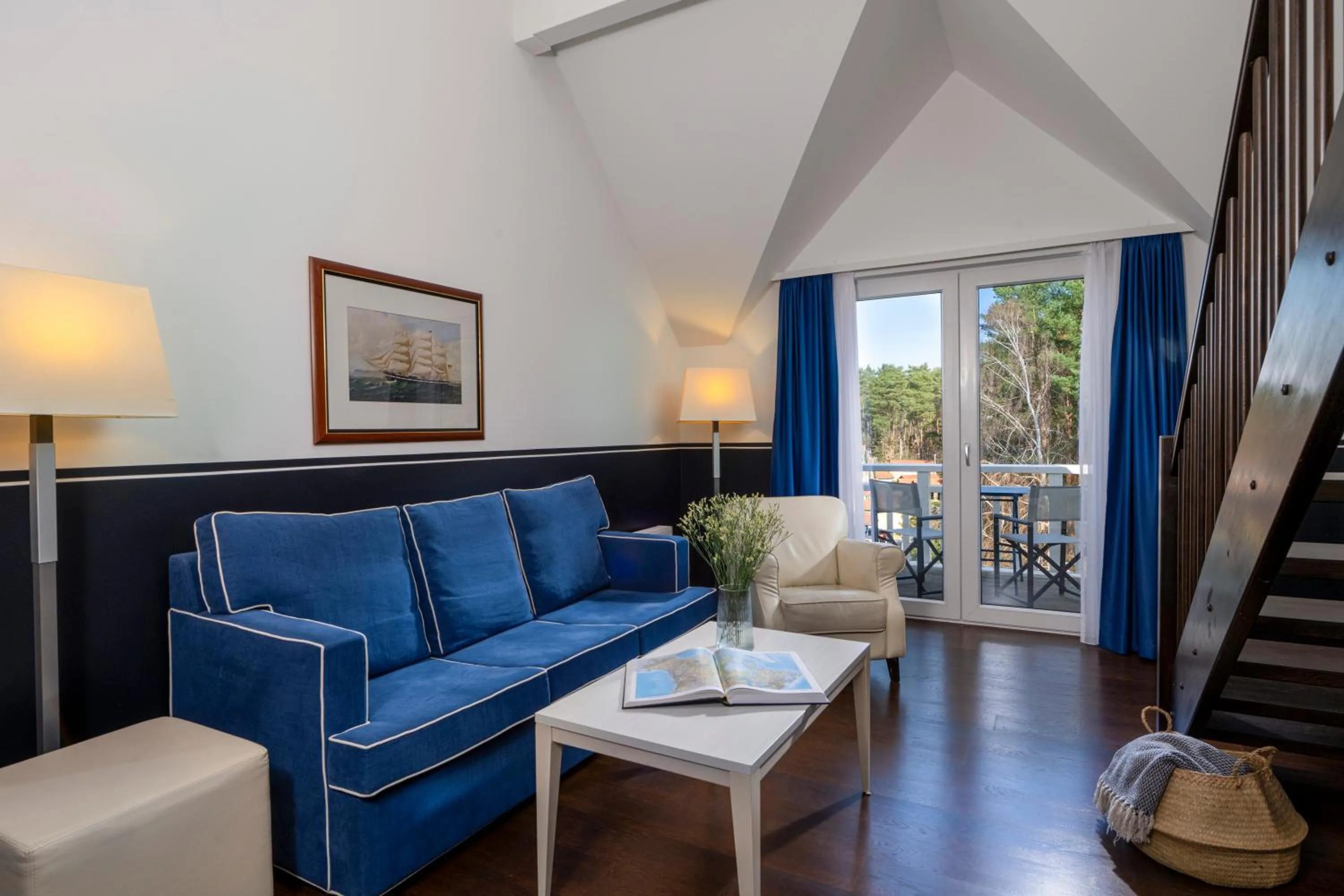 Junior Suite with Balcony - Maisonette in Precise Resort Hafendorf Rheinsberg