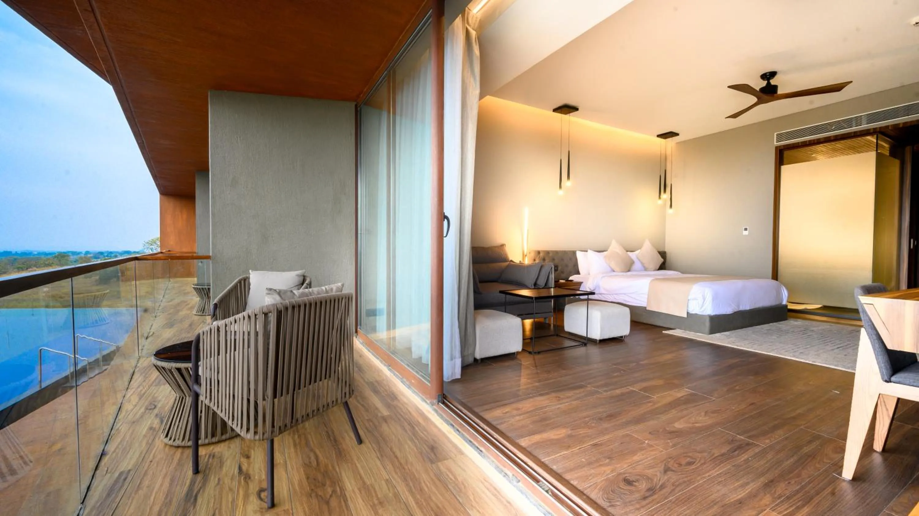 Premium Room with Pool View - single occupancy in Aria Resort & Spa