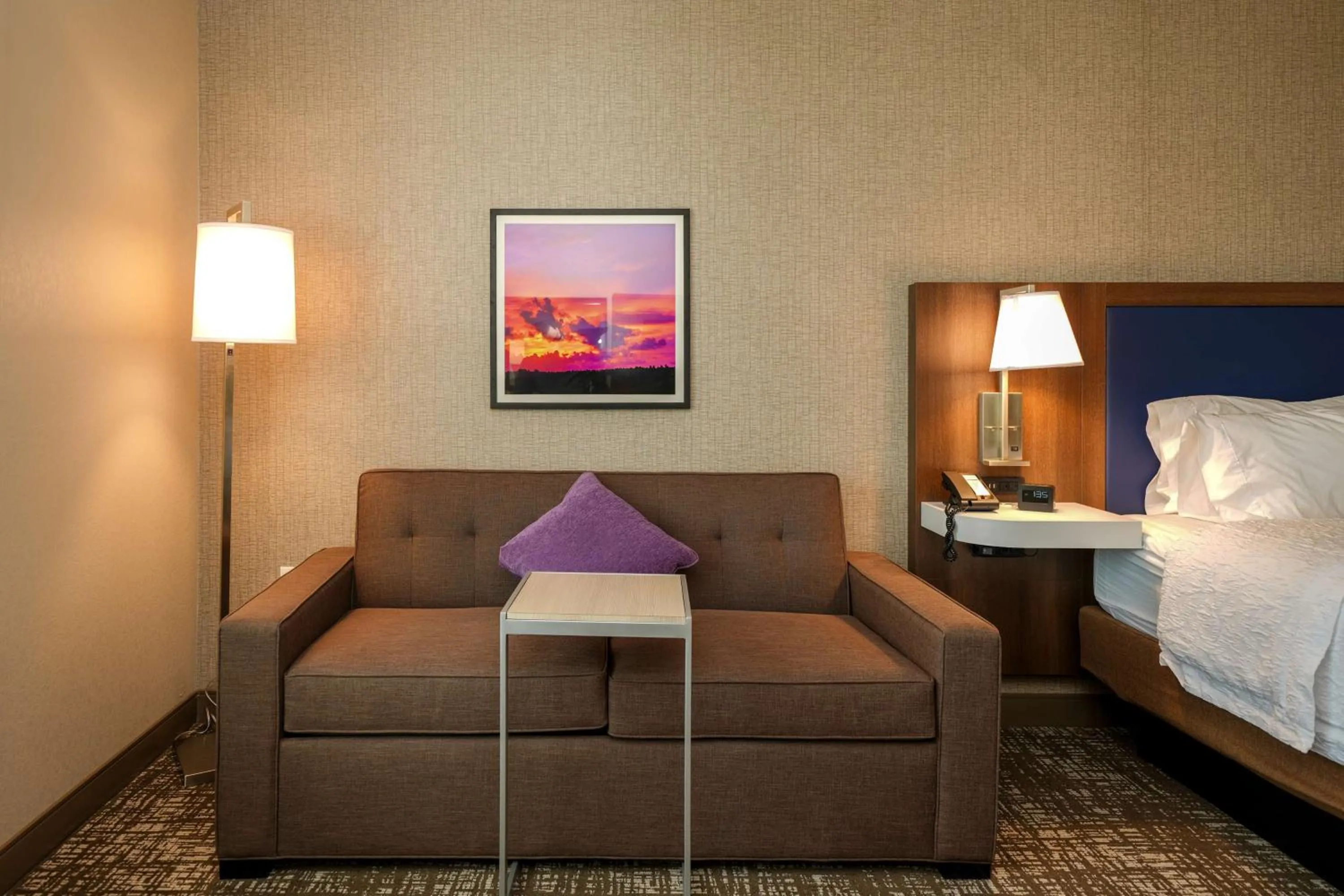 King Suite - Hearing Access/Non-Smoking in Hampton Inn & Suites Aurora South, Co