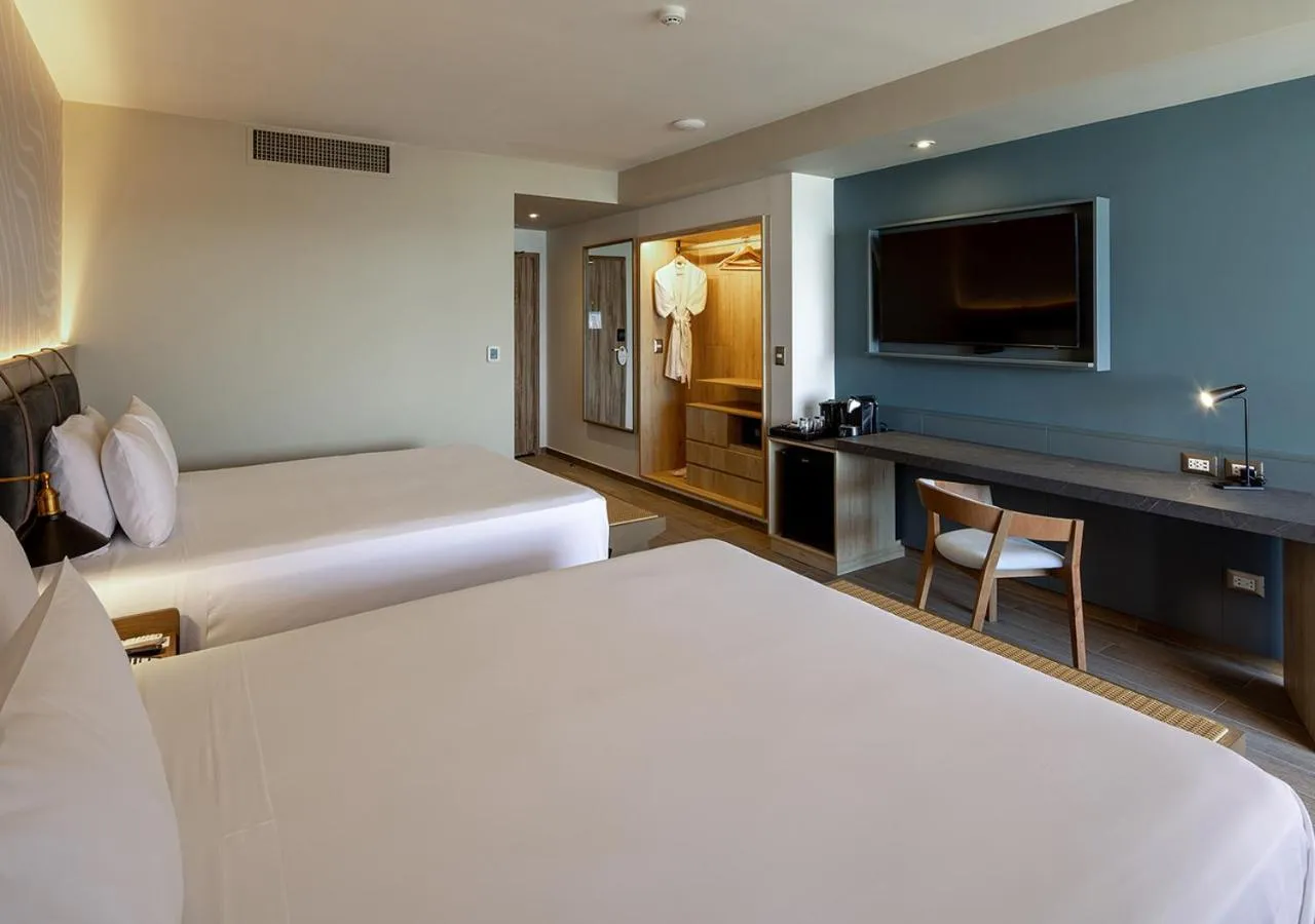 Deluxe Room with Two Queen Beds and Pool Access in Aranwa Paracas Resort & Spa
