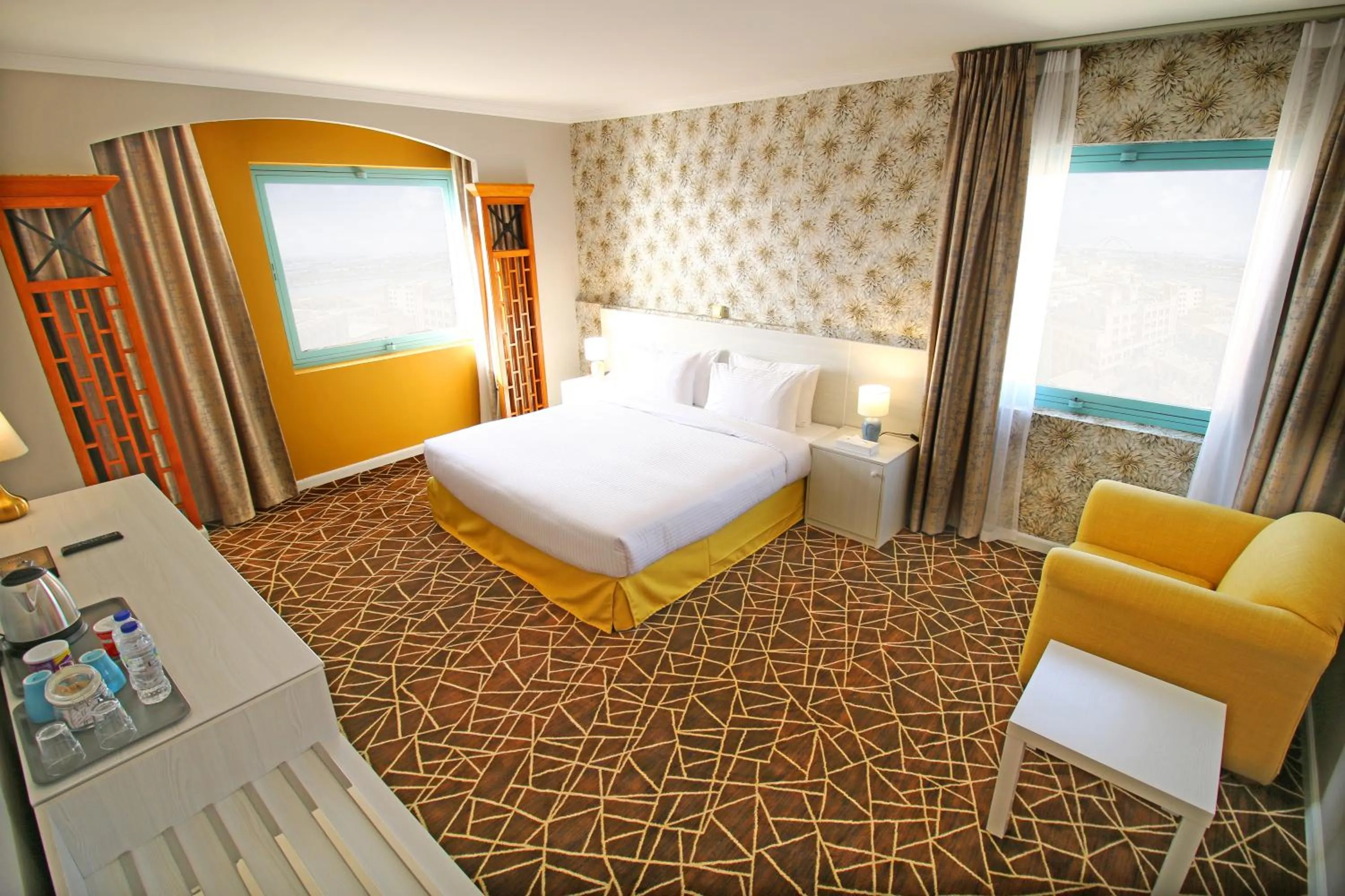Corner Suite Room with Creek & Heritage Views in The George Hotel by Saffron, Dubai Creek