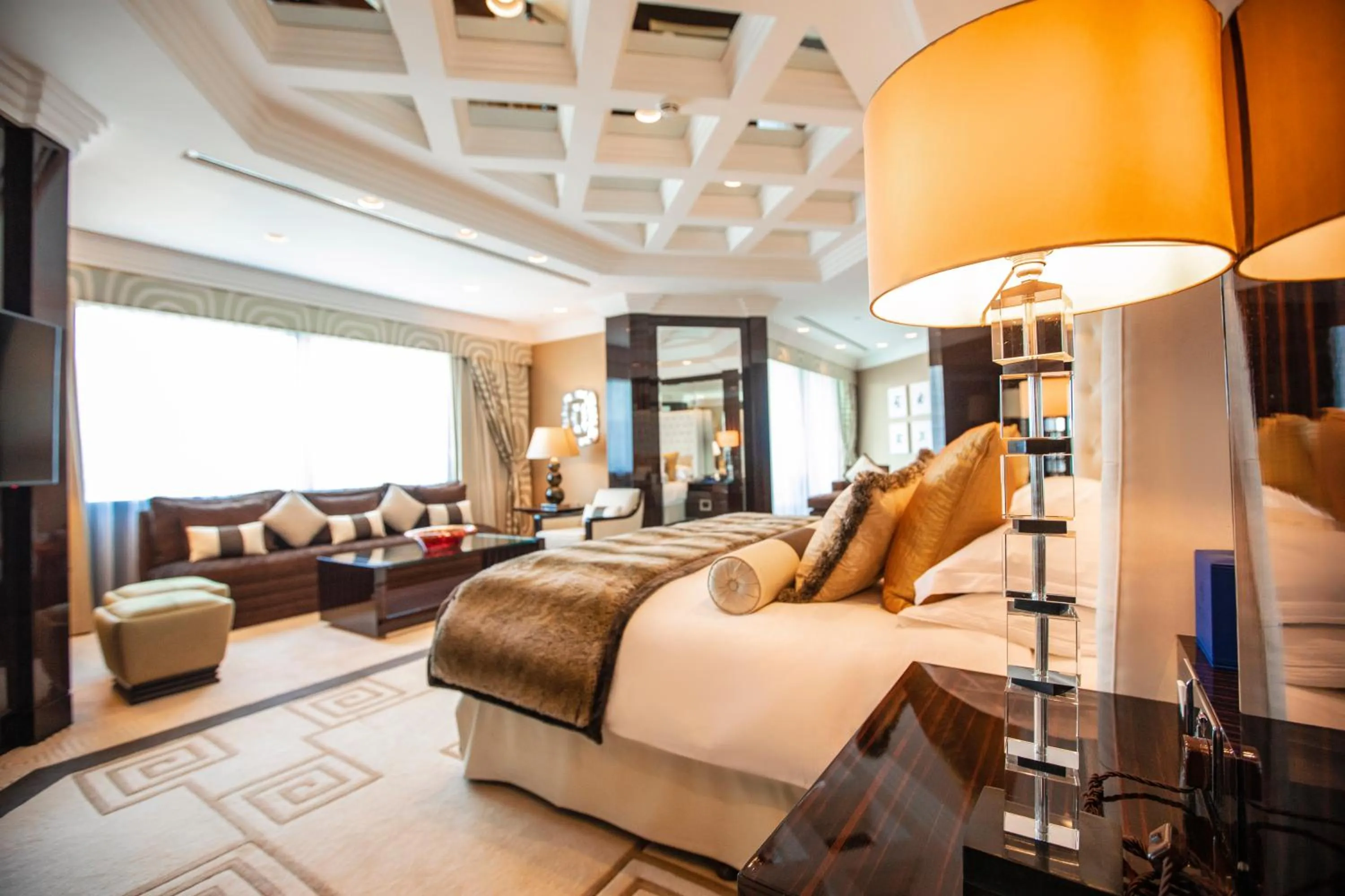 Presidential King Suite in Mövenpick Grand Al Bustan