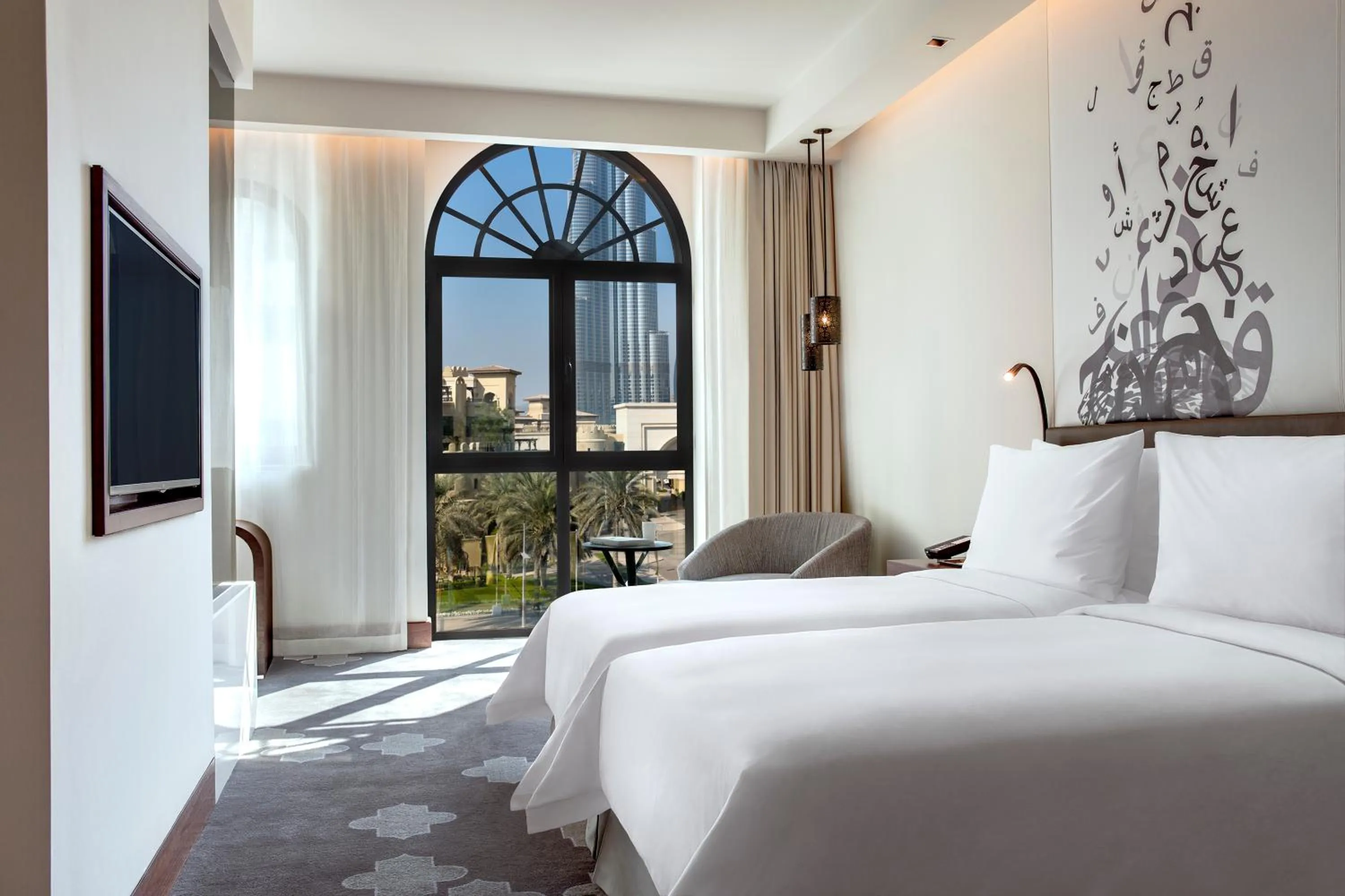 Deluxe Twin Room with Landmark View in The Heritage Hotel, Autograph Collection, Downtown Dubai